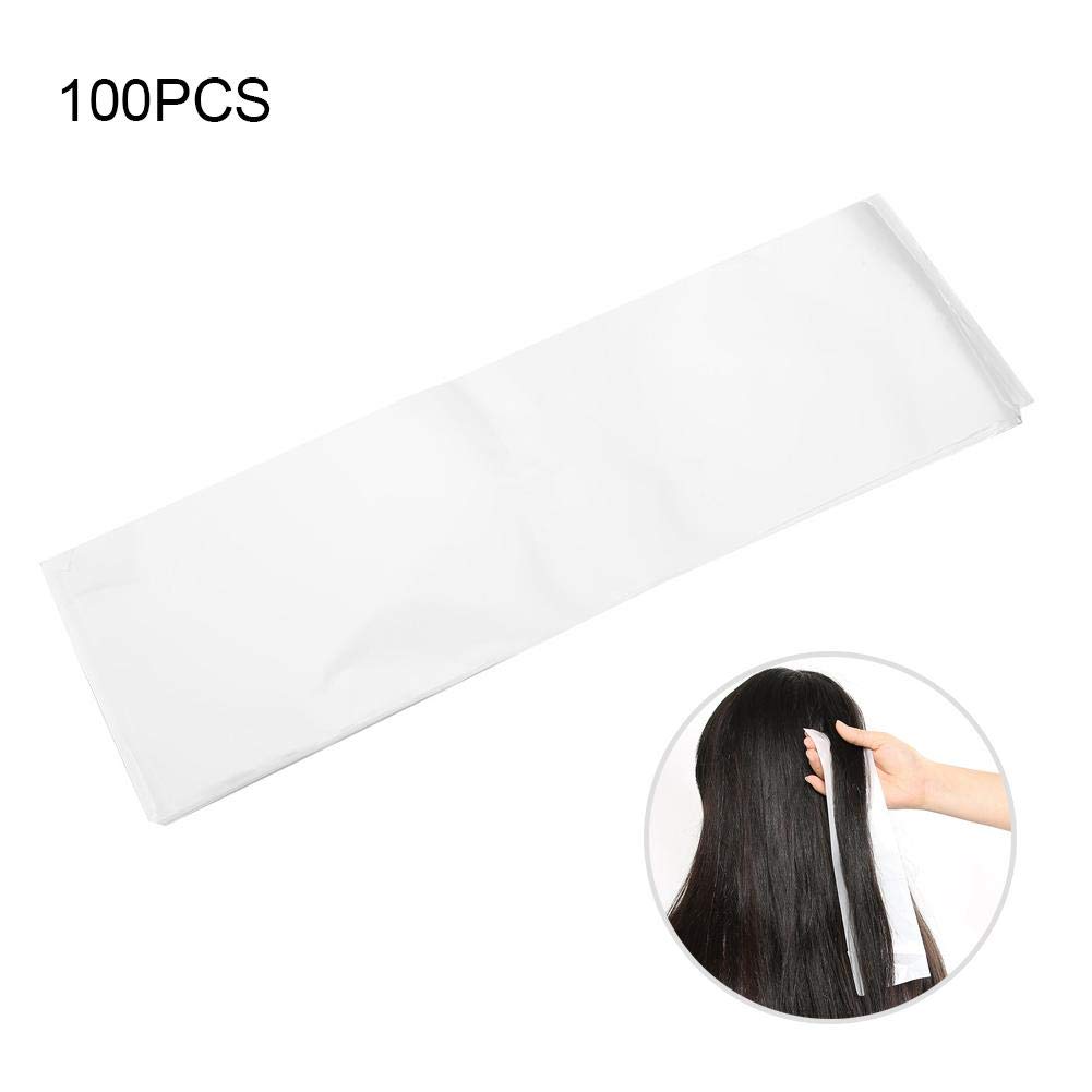100Pcs Professional Hair Dye Foil Sheets - Salon Quality Hair Coloring Paper for Highlights & Balayage | Reusable & Recyclable Hair Dye Separating Sheets | Perfect for Home & Salon Hair Coloring