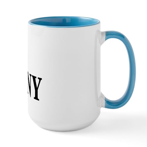 White/Blue Inside - I Heart Germany Large Mug