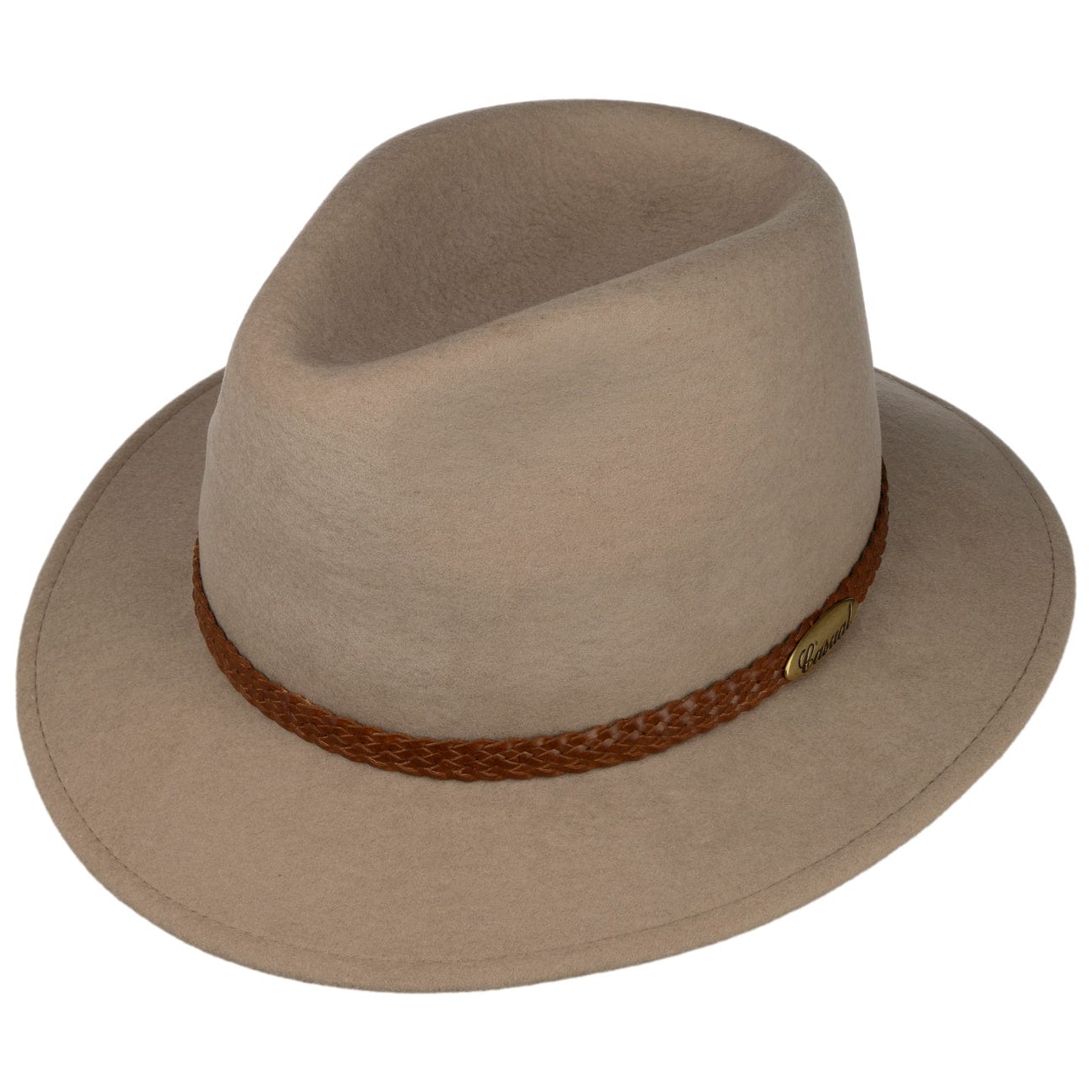 Stylish Casual Lightweight Wool Felt Travel Hat by Lierys - Perfect for Outdoor Adventures, Travel & Everyday Wear