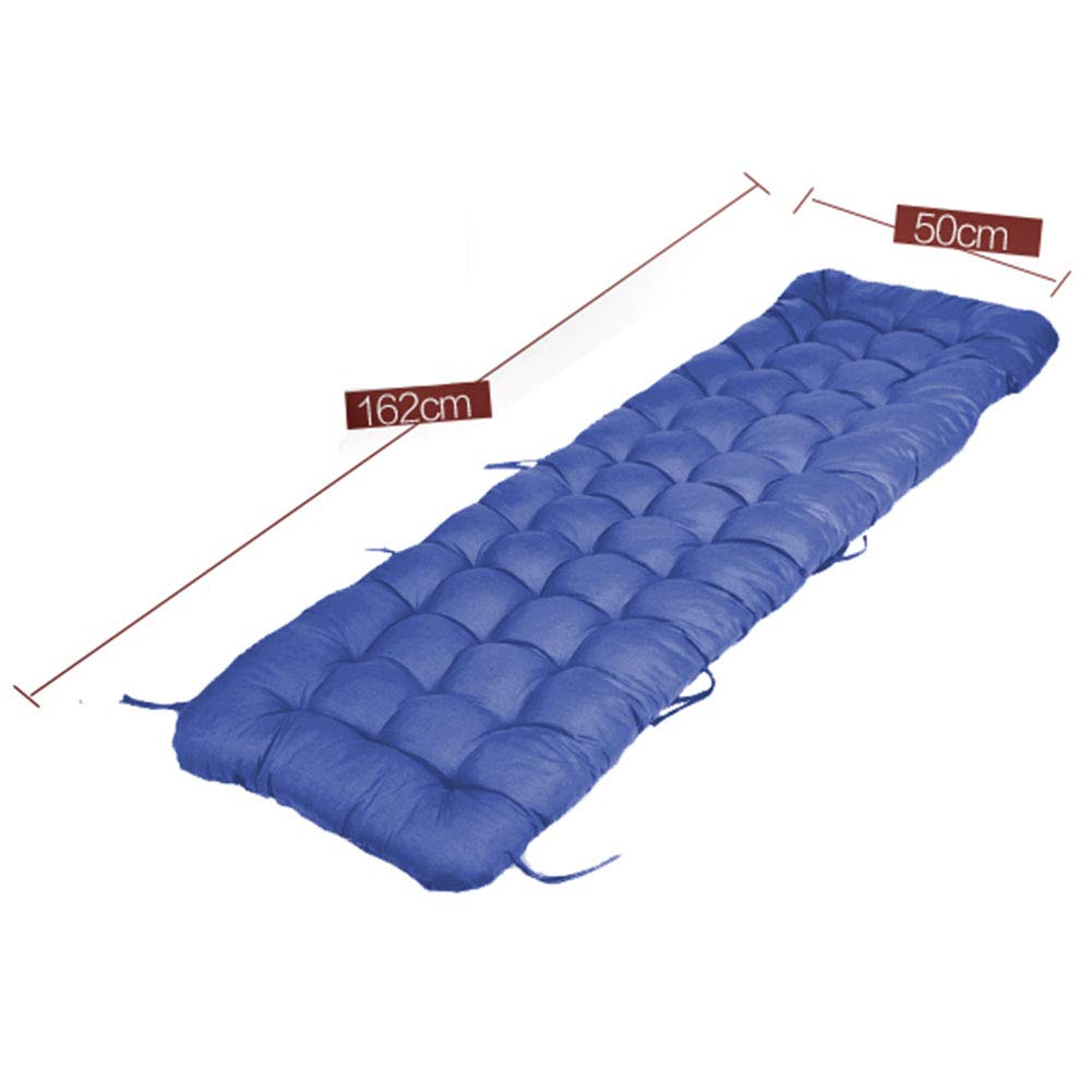 Premium High Back Chair Cushion - Extra Thick Sun Lounger & Recliner Seat Pad (162x50cm) - Waterproof Outdoor Garden, Office & Patio Furniture Cushion - Perfect for Relaxing, Sunbathing & Home Decor