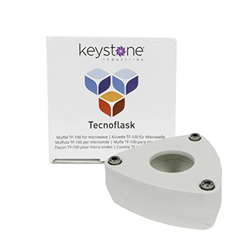 Dental Lab Microwave Flask - Professional Denture Muffle Tecno Flask for Hard Cure Technique | Perfect for Dental Laboratories & Prosthodontics