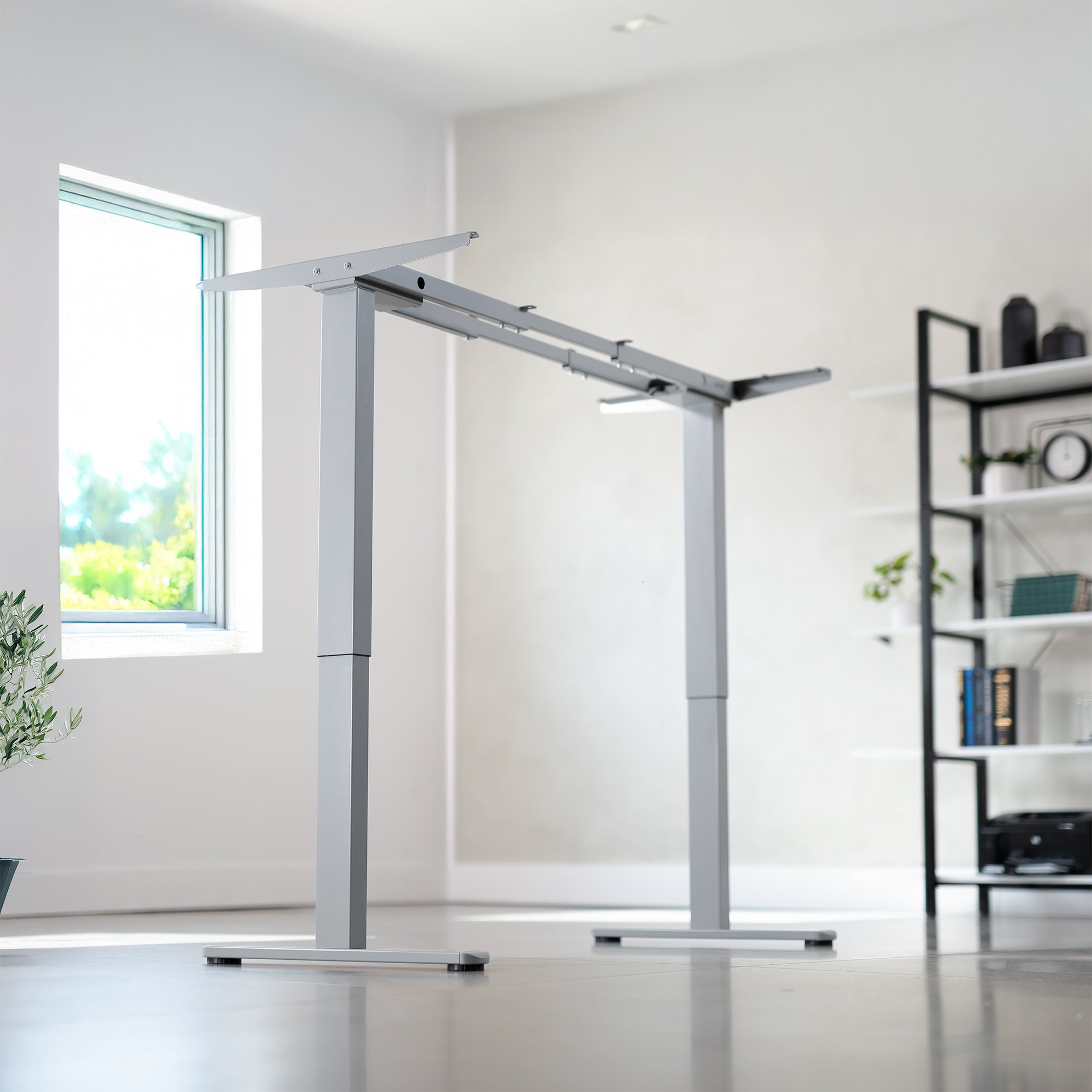 Electric Dual Motor Adjustable Height Standing Desk Frame with Memory Controller - Perfect for Home Office, Gaming & Workspace Ergonomics