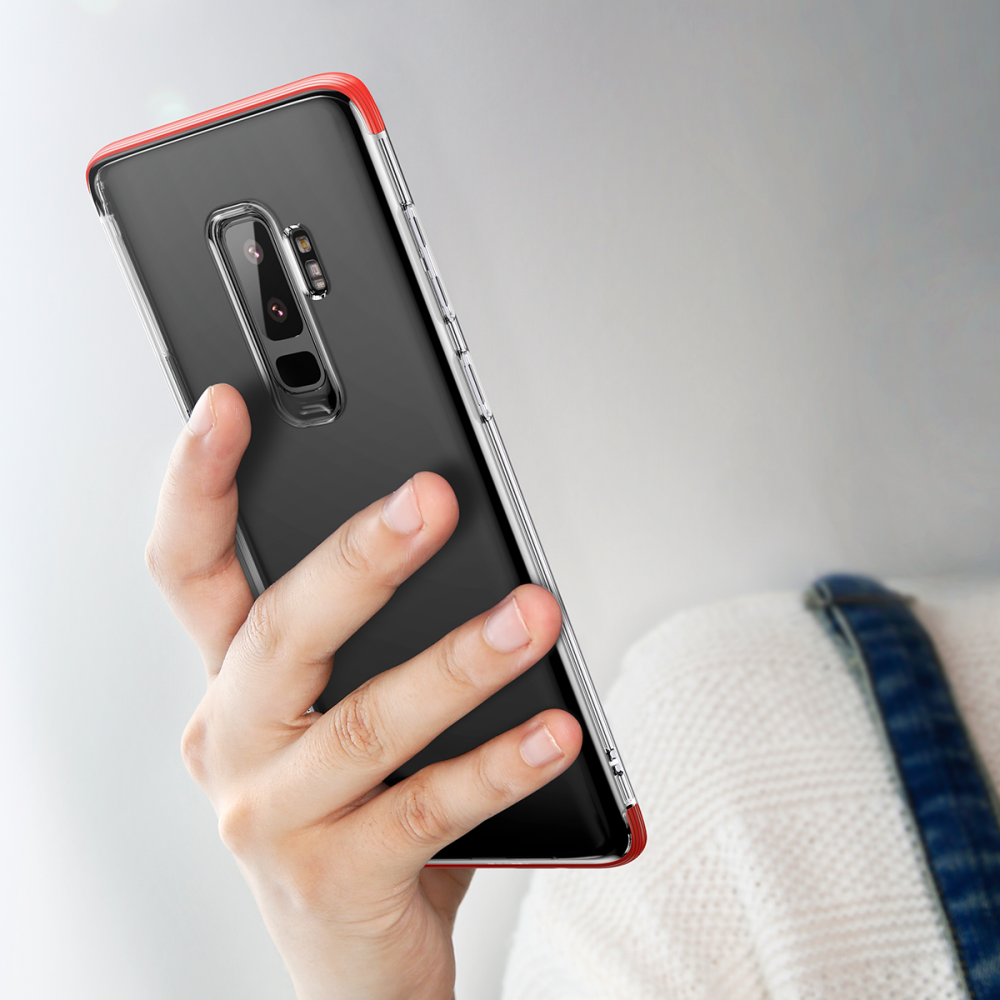 Baseus Armor Case for Samsung Galaxy S9 Plus - Shockproof Protective Cover for Everyday Use & Outdoor Activities
