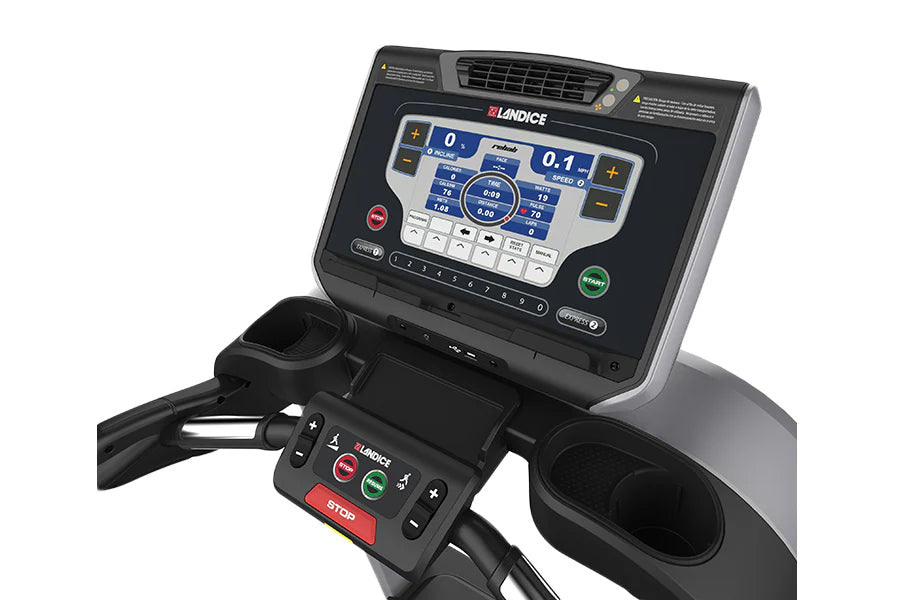 Landice L7 Professional Rehabilitation Treadmill for Home & Gym Use - Ideal for Physical Therapy & Recovery Training