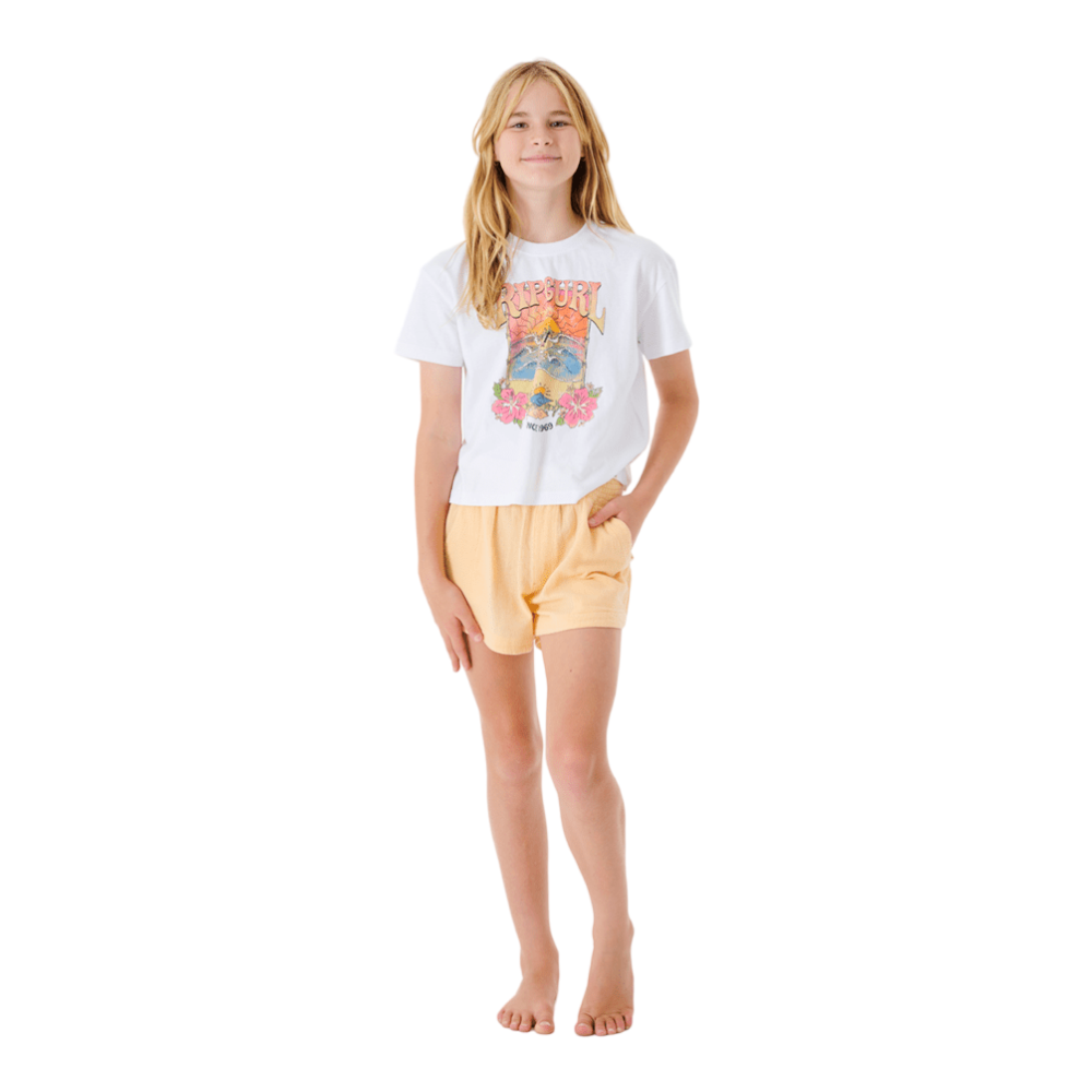 Rip Curl Girls Classic Surf Shorts - Quick-Dry Swimwear for Beach, Surfing & Summer Activities