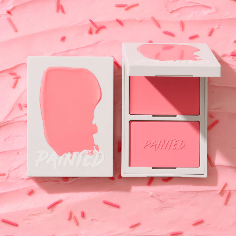 James Charles Painted Rubor Duo - Cream & Powder Blush Set for Flawless Cheek Color | Perfect for Day & Night Makeup Looks