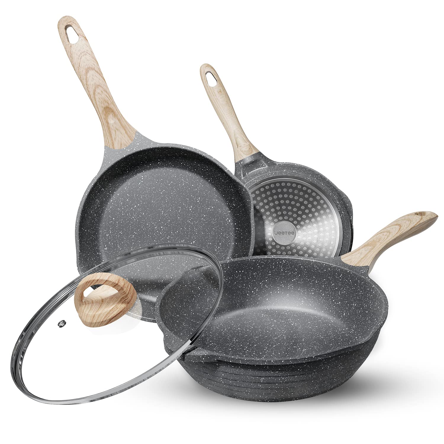 JEETEE Nonstick Cookware Set - 11