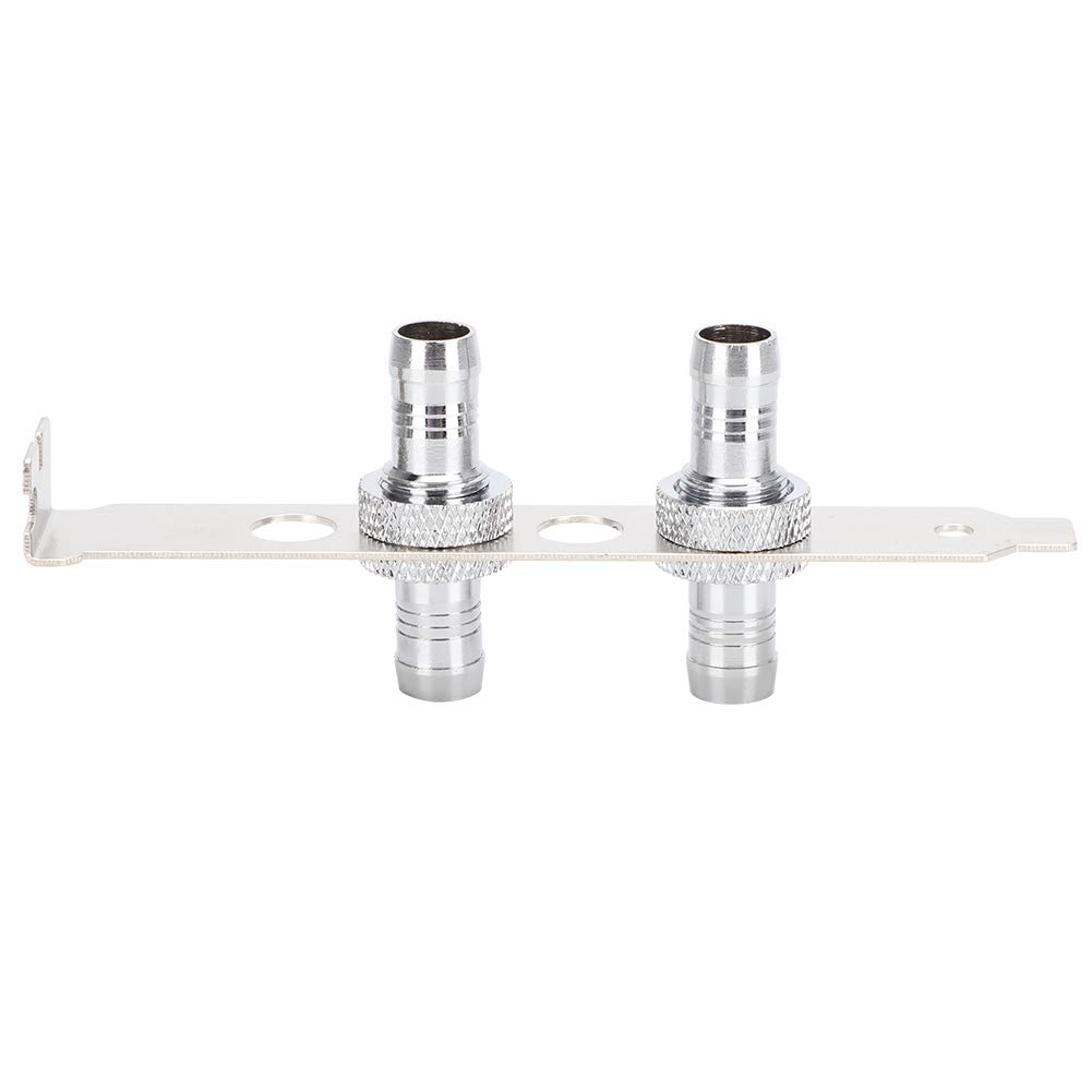 ASHATA G1/4 Thread Water Cooling Hose Connector - 11mm Direct Connect Fitting for PC Liquid Cooling Systems | Perfect for Custom Loop Builds, Gaming Rigs & High-Performance Computers