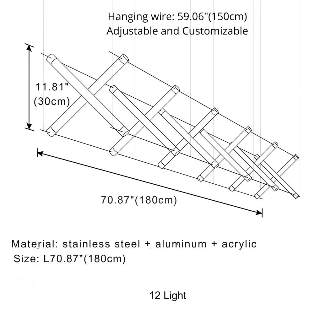 Nina Modern LED Pendant Light for Kitchen Island - Dimmable Hanging Light Fixture with Adjustable Height, Perfect for Dining Room, Bar Counter, and Breakfast Nook Lighting