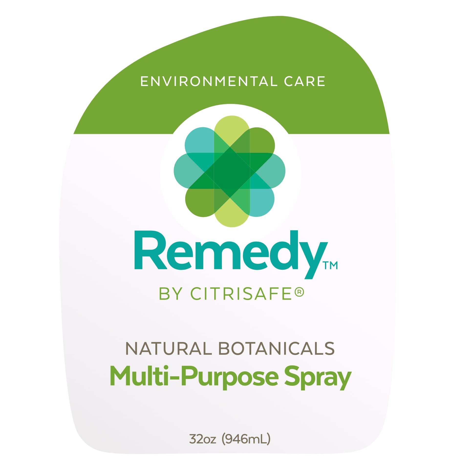 Remedy Multi-Purpose Treatment Spray | All-Purpose Cleaner for Kitchen, Bathroom & Home | Disinfectant & Stain Remover | Perfect for Countertops, Appliances, Tiles & More