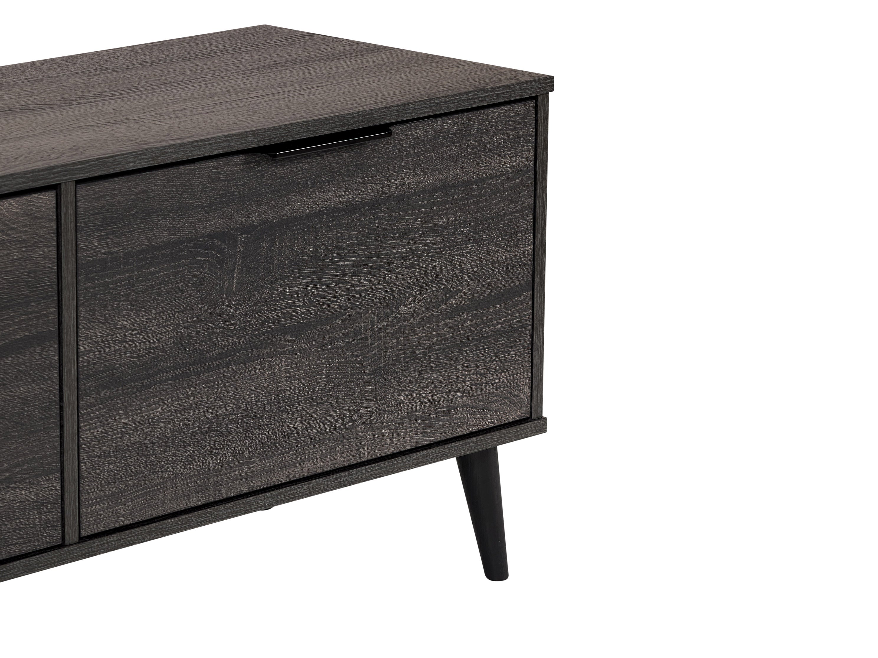 Dark Grey TV Stand with Storage Cabinet for TVs up to 85 Inches - Modern Entertainment Center for Living Room, Bedroom & Home Theater