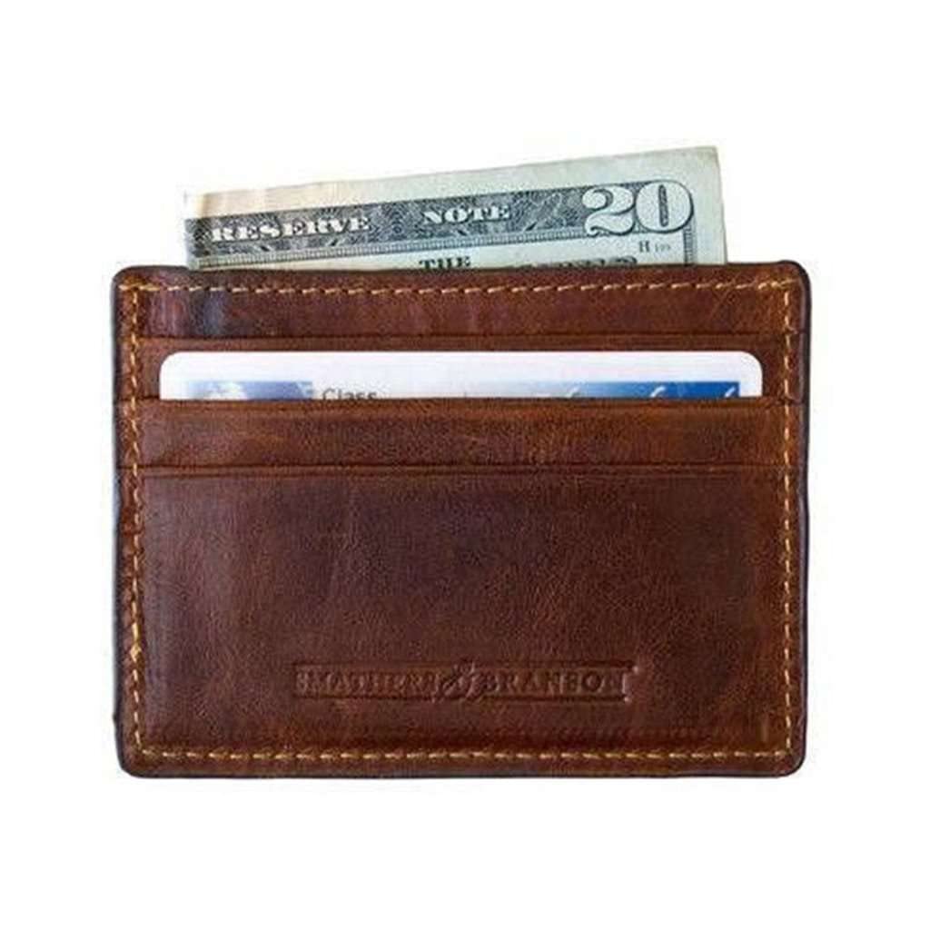 Stars and Stripes Needlepoint Credit Card Wallet by Smathers & Branson - American Flag Design Slim RFID Blocking Wallet for Men & Women | Perfect for Travel, Shopping & Everyday Use