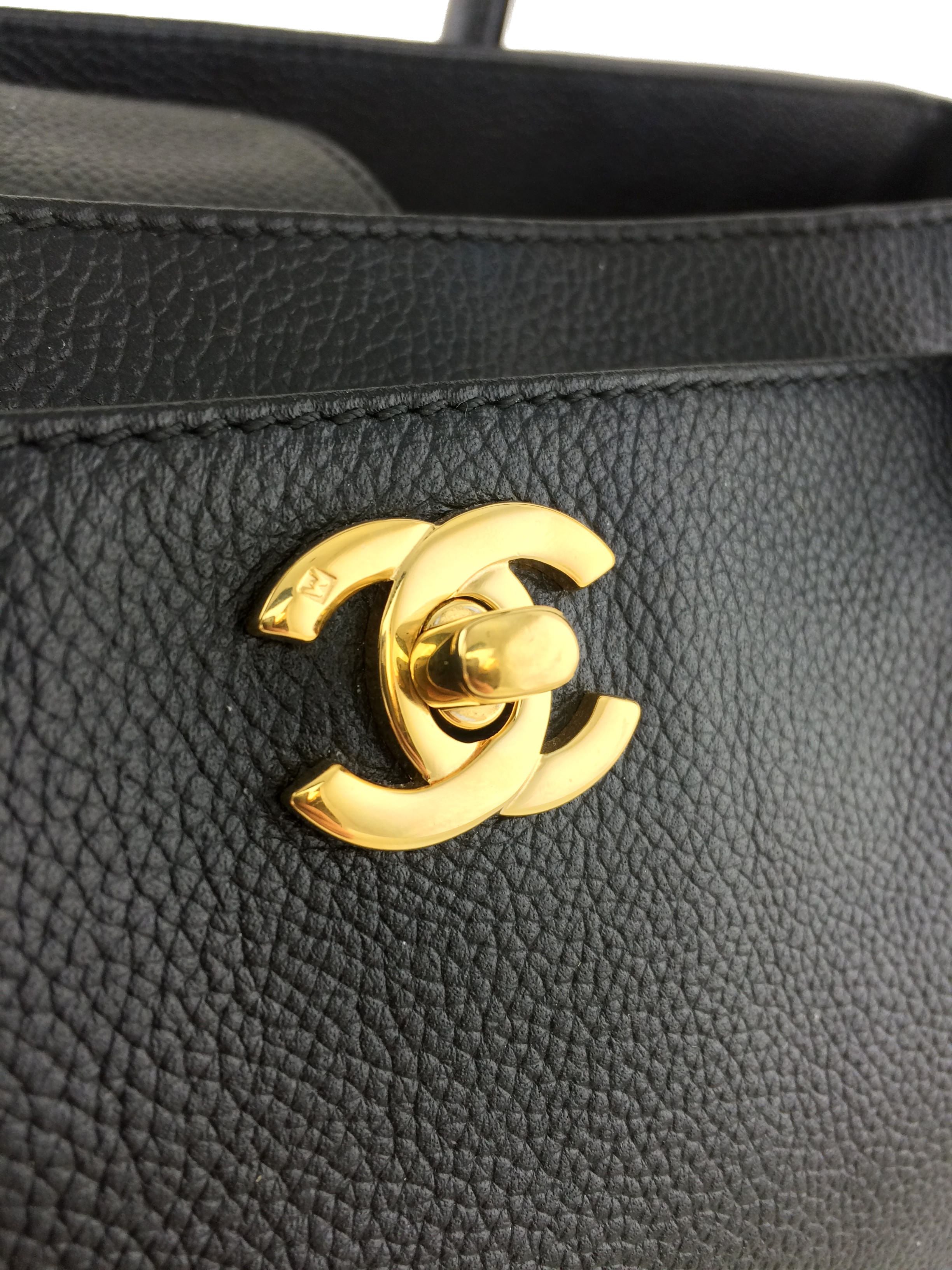 Chanel Caviar Leather Cerf Tote Bag - Luxury Designer Handbag for Women | Perfect for Work, Travel & Everyday Use