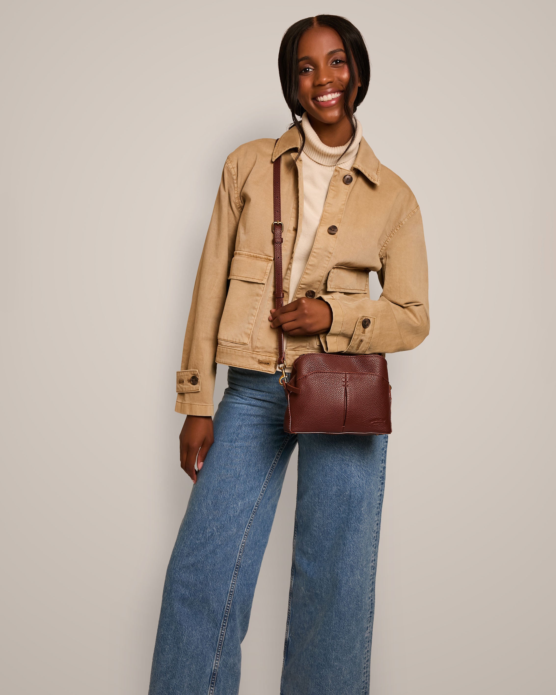Stylish Tulip Triple Entry Crossbody Bag for Women - Perfect for Travel, Shopping & Everyday Use