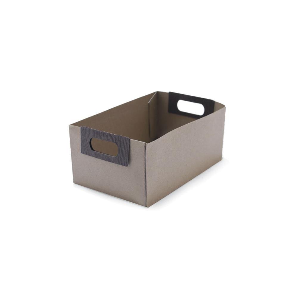 QuicKutz Lifestyle Crafts File Box Die - Scrapbooking, Card Making & DIY Paper Craft Supplies for Home & Office Organization