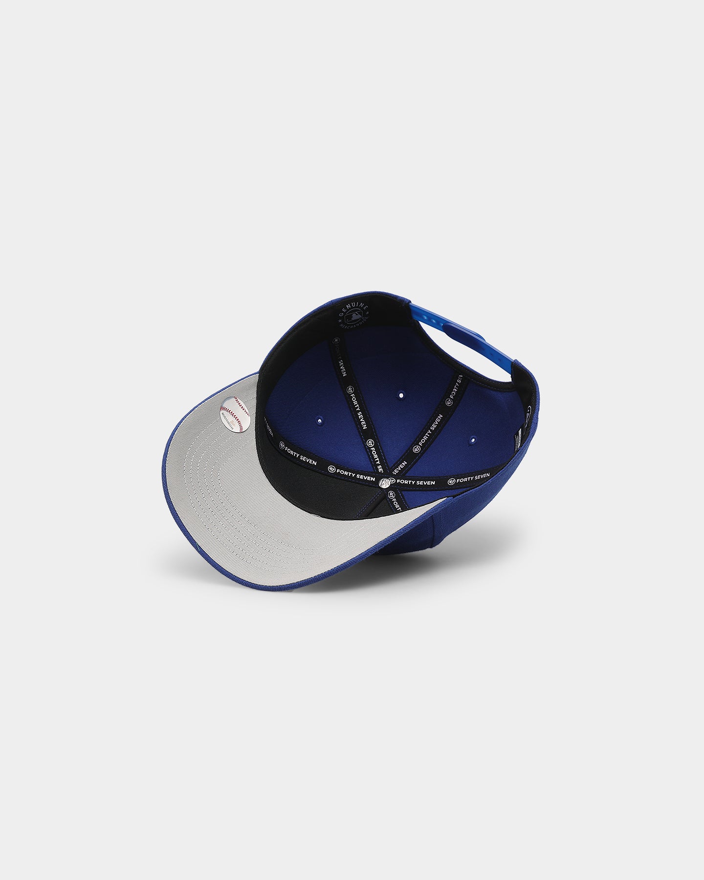 47 Brand Los Angeles Dodgers MVP DT Snapback Royal Baseball Cap - Adjustable Snapback Hat for Men & Women - Perfect for Baseball Games, Streetwear Fashion & Sports Fans