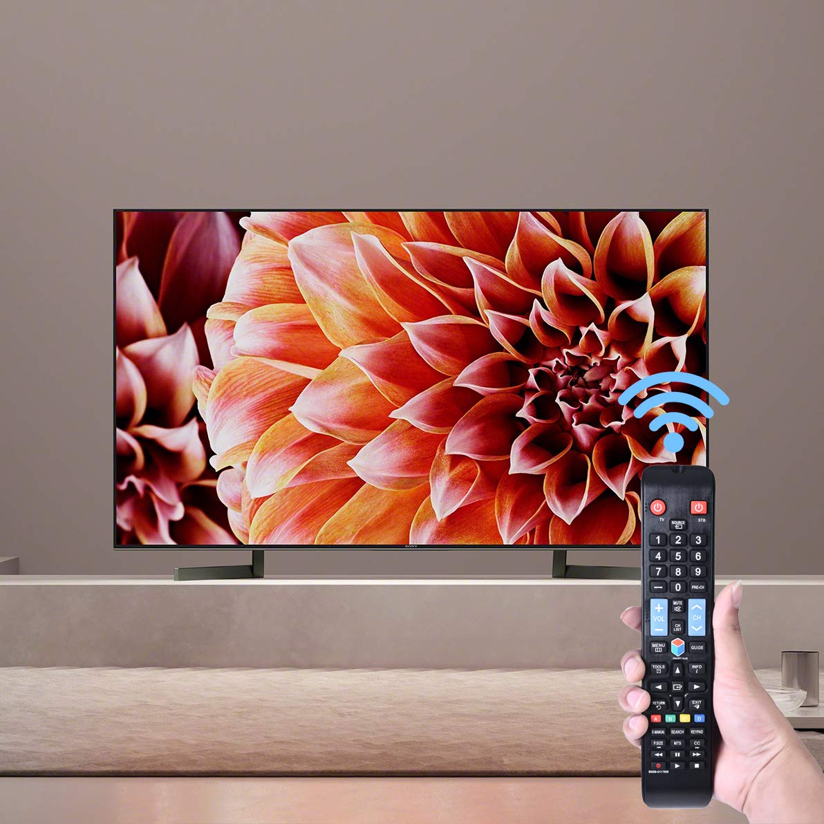 Universal Replacement Remote Control for Samsung Smart LED HDTV - Compatible with Multiple Samsung TV Models | Perfect for Home Entertainment & Smart TV Control
