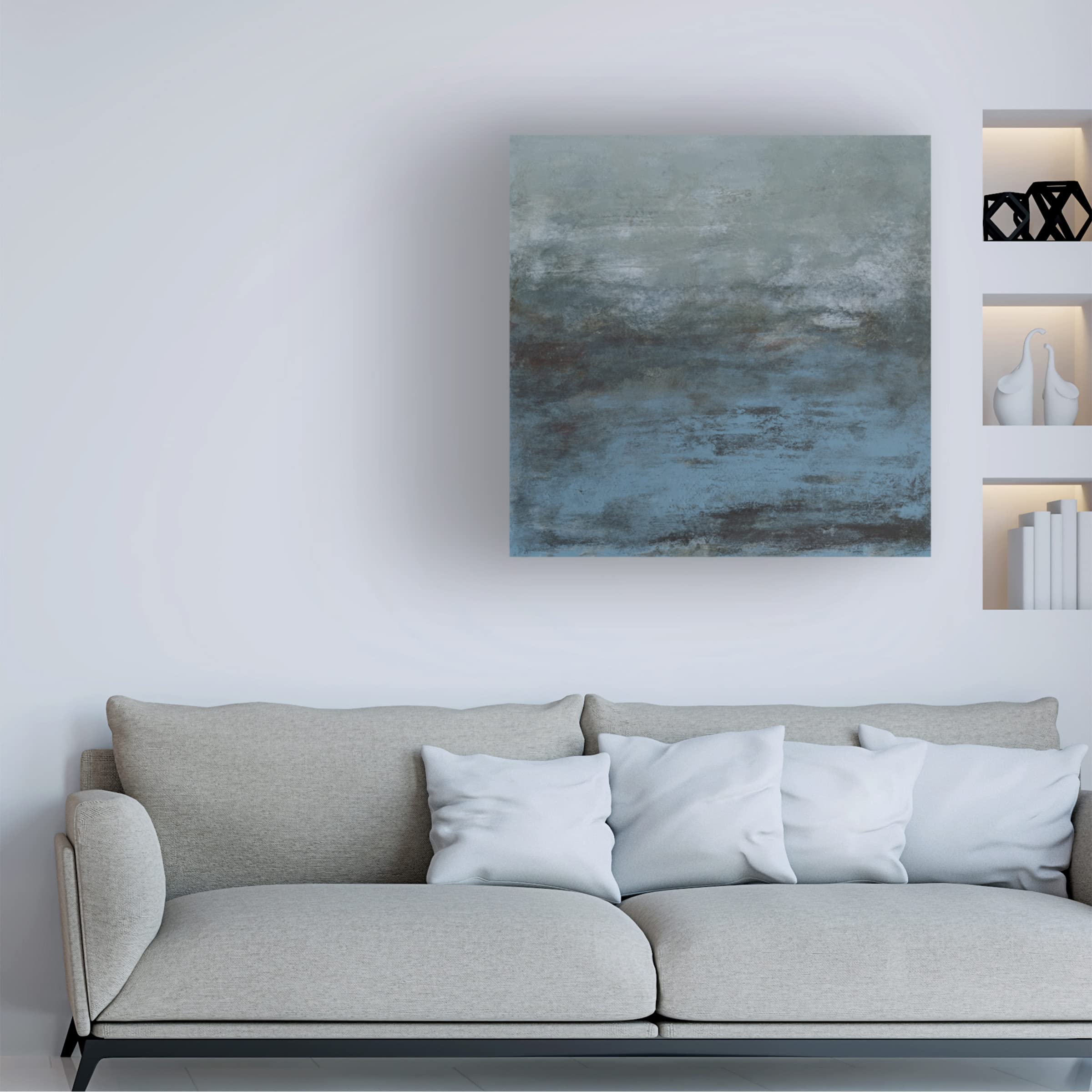 Trademark Fine Art 'Imagine I' Canvas Wall Art by Sharon Gordon - Perfect for Living Room, Bedroom & Office Decor