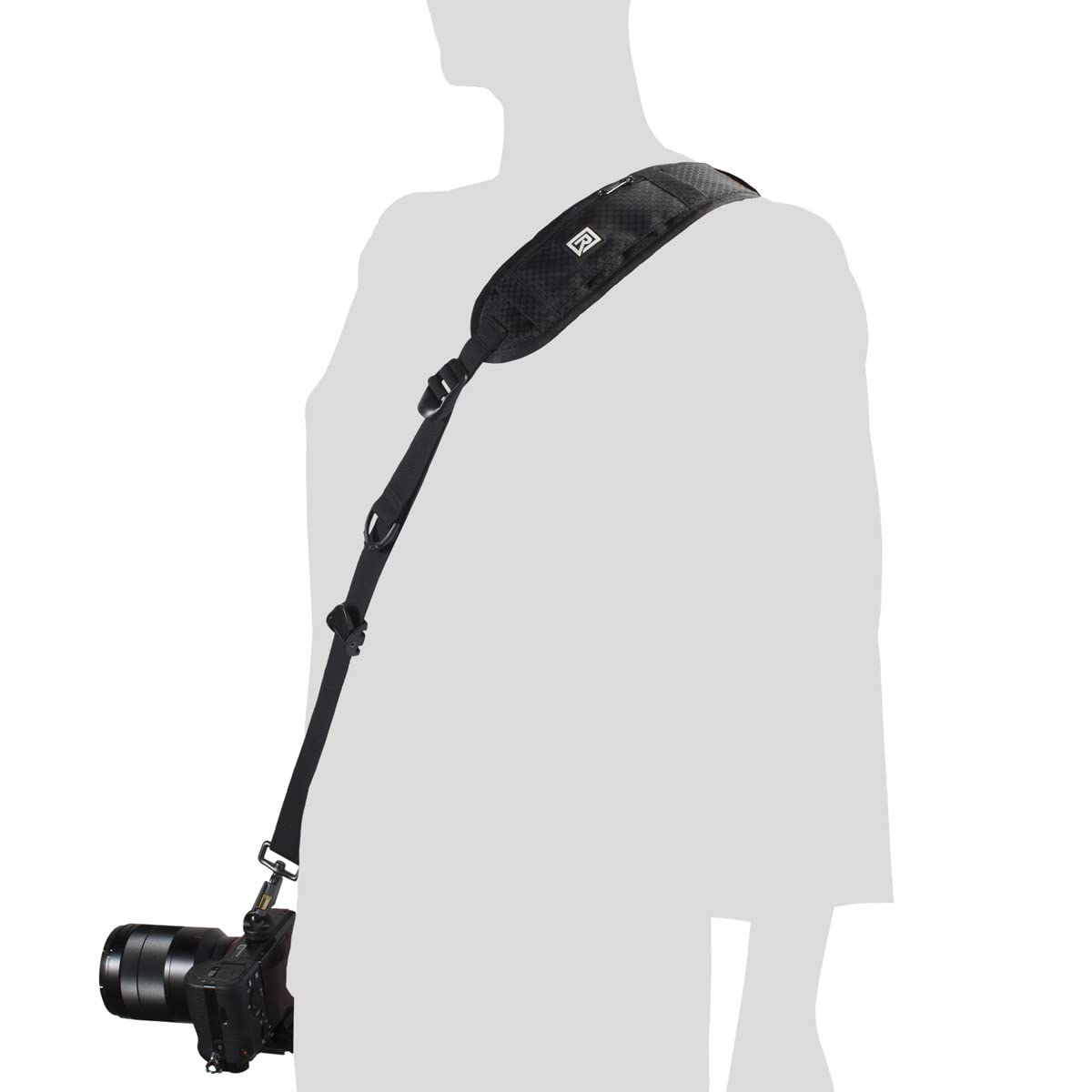 BLACKRAPID RS-4 Retro Classic Camera Sling Strap - Adjustable DSLR SLR Mirrorless Camera Neck Strap for Right & Left Handed Photographers - Perfect for Travel, Street & Wedding Photography