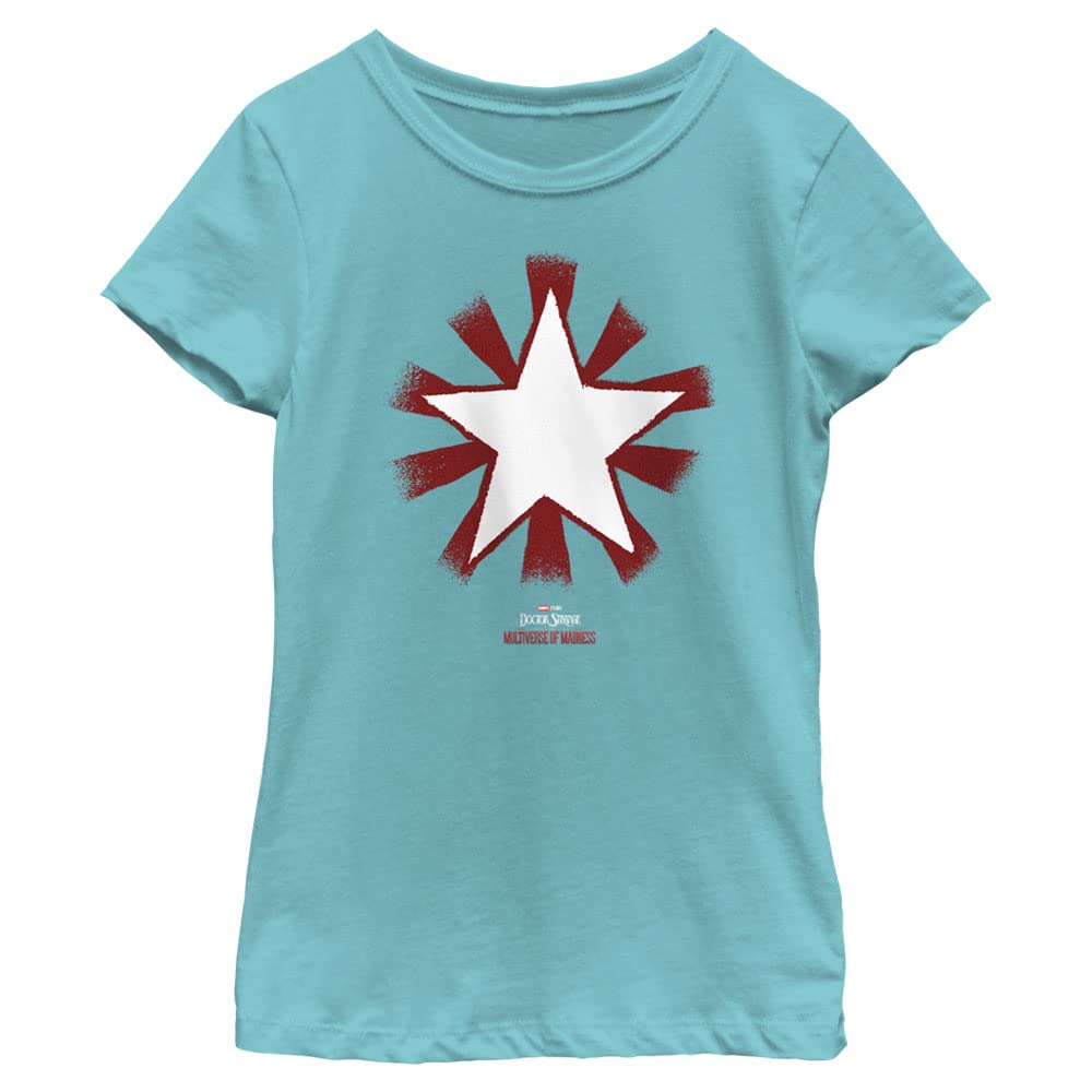 Marvel Star Chavez Graphic T-Shirt for Girls - Superhero Cotton Tee for Kids & Teens - Perfect for Cosplay, Halloween & Everyday Wear