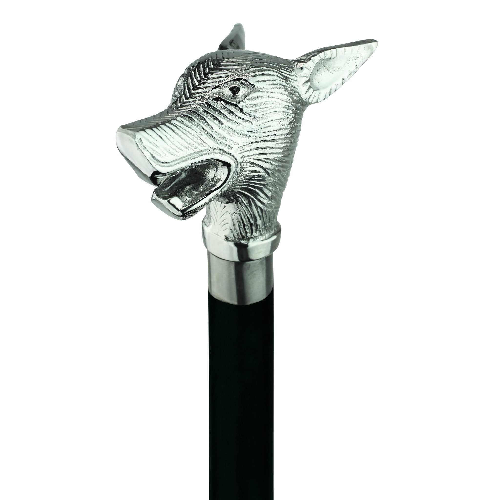 Design Toscano Premium Hardwood Walking Cane - Handcrafted Wooden Hiking Stick for Seniors & Outdoor Enthusiasts - Perfect for Hiking, Travel & Mobility Support