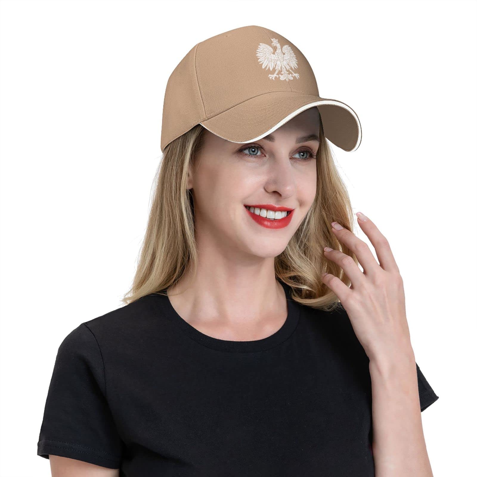 Polish Eagle Polska Baseball Golf Cap - Adjustable Trucker Hat for Men & Women - Perfect for Outdoor Sports, Golf, and Casual Wear