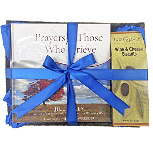 Sympathy Gift Basket for Loss of Mother, Father or Loved One - Thoughtful Bereavement Gift with Gourmet Snacks - Perfect Condolence Gift for Funeral, Memorial Service or Comforting Grieving Family