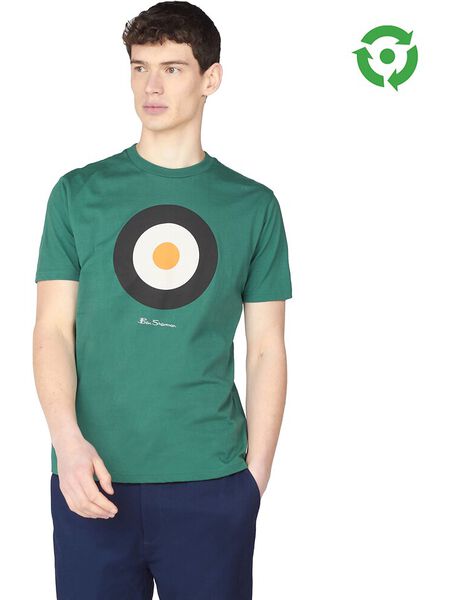 TARGET TEE BS0065093 - Premium Cotton Men's T-Shirt for Casual Wear & Everyday Comfort