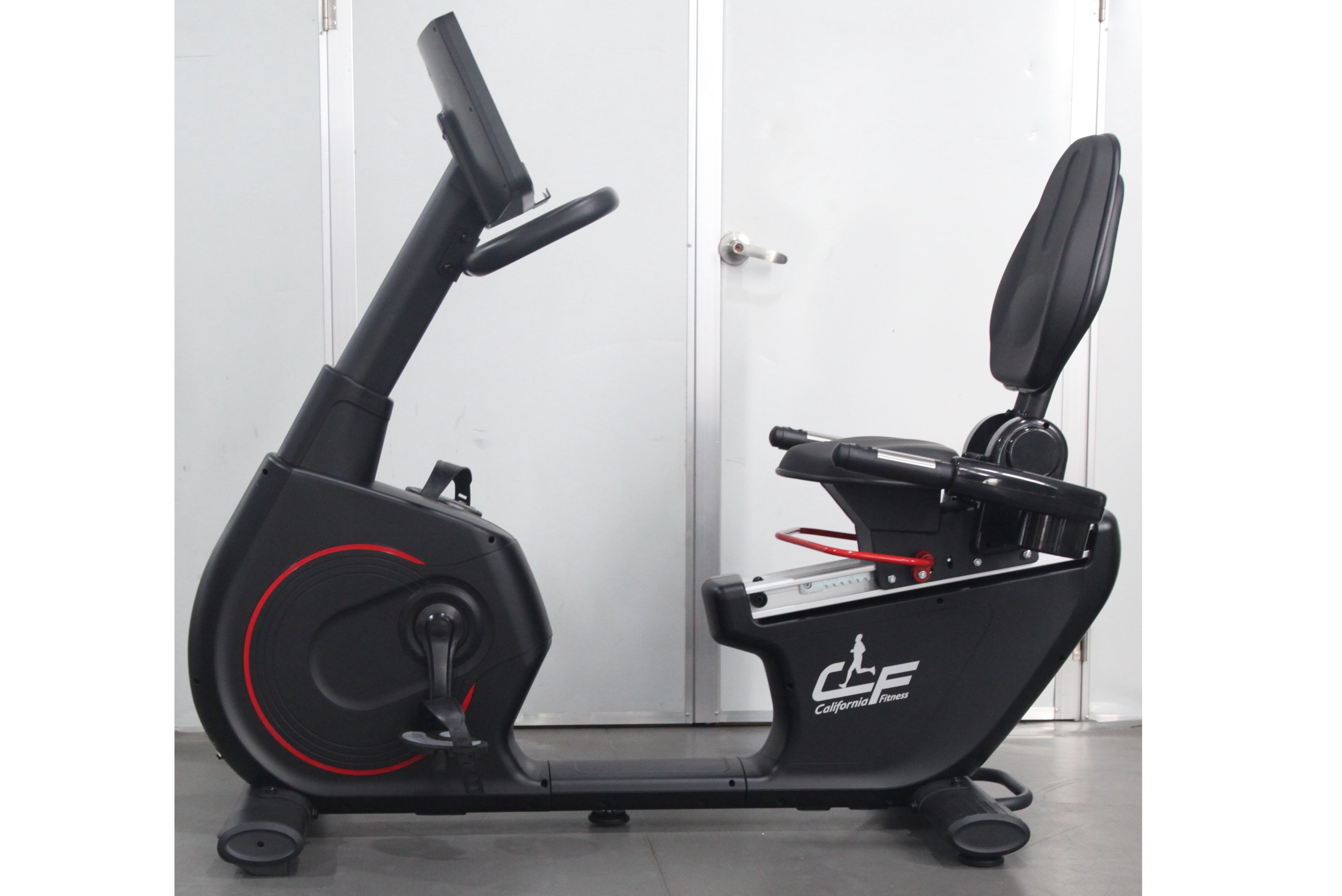 California Fitness R8 Recumbent Exercise Bike - Quiet Magnetic Resistance, LCD Display, 16 Levels Adjustable for Home Gym - Perfect for Low-Impact Cardio, Rehabilitation & Seniors Fitness