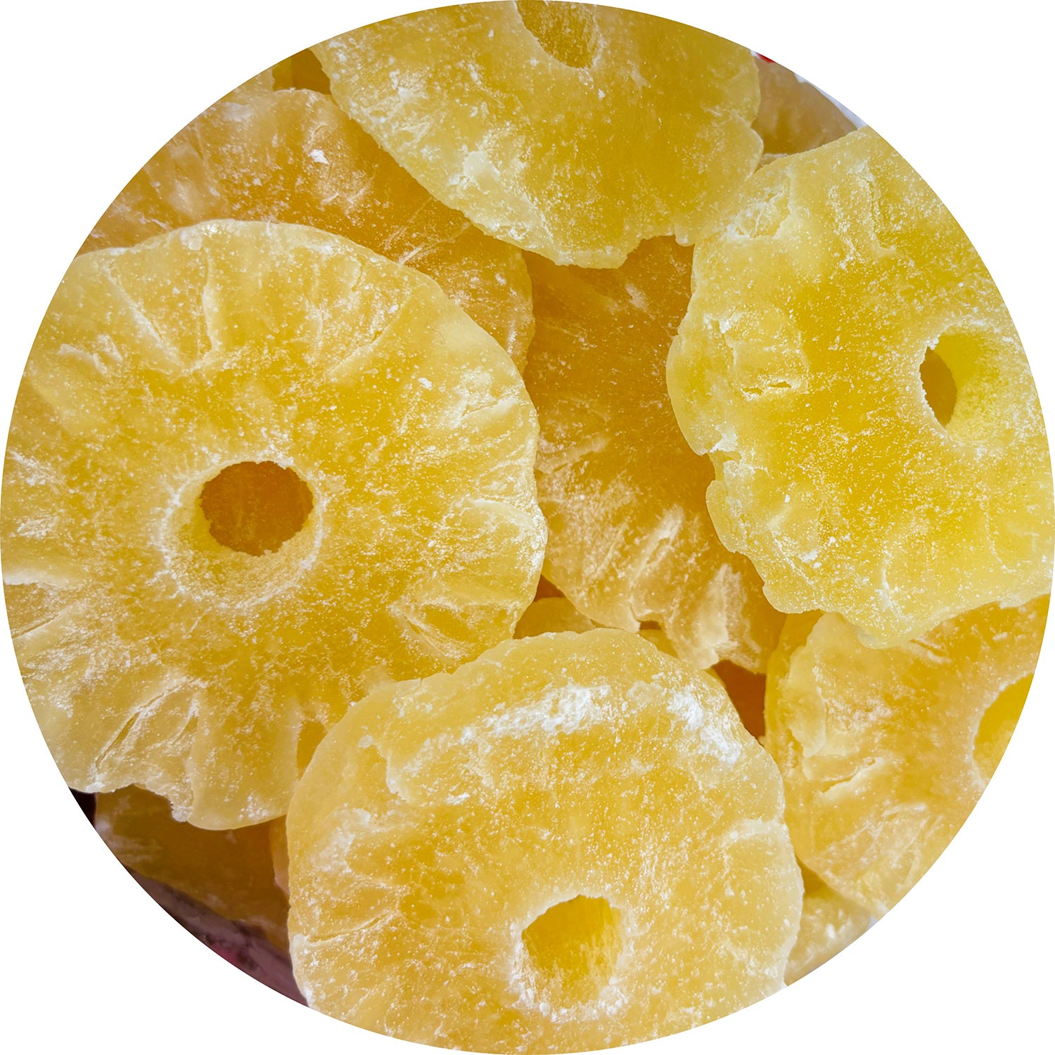 Jack's Pineapple Sweet Rings | 11lb Bulk Bag | Dried Pineapple Snacks for Kids, Party Favors & Healthy On-the-Go Treats