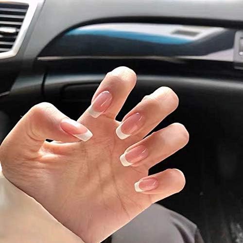 DIY French Tip Nail Art Stickers - Mapperz Plaid Form Fringe Stencils & Line Guides for Manicure (Pack of 2) | Perfect for Home Nail Salon, Party Makeup & Gift for Women & Girls