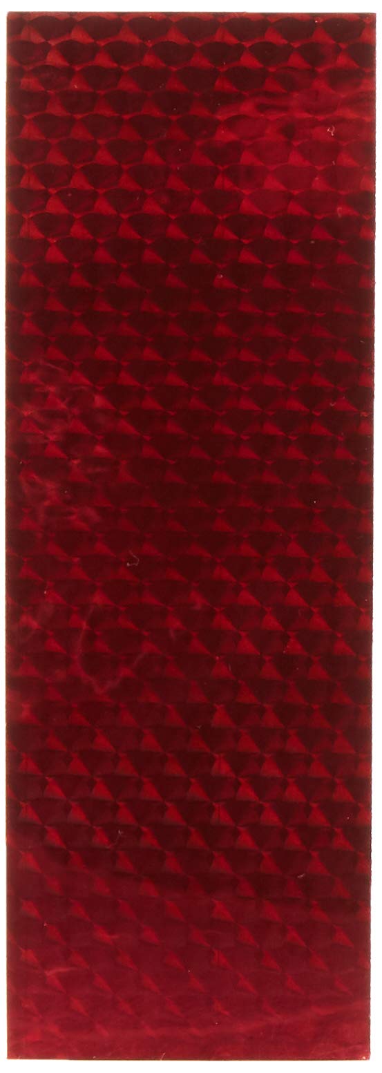 Prism-Lite Adhesive Panel - Red Self-Adhesive Decorative Wall Panel for Home & Office Decor - Perfect for Bedrooms, Living Rooms, and Commercial Spaces