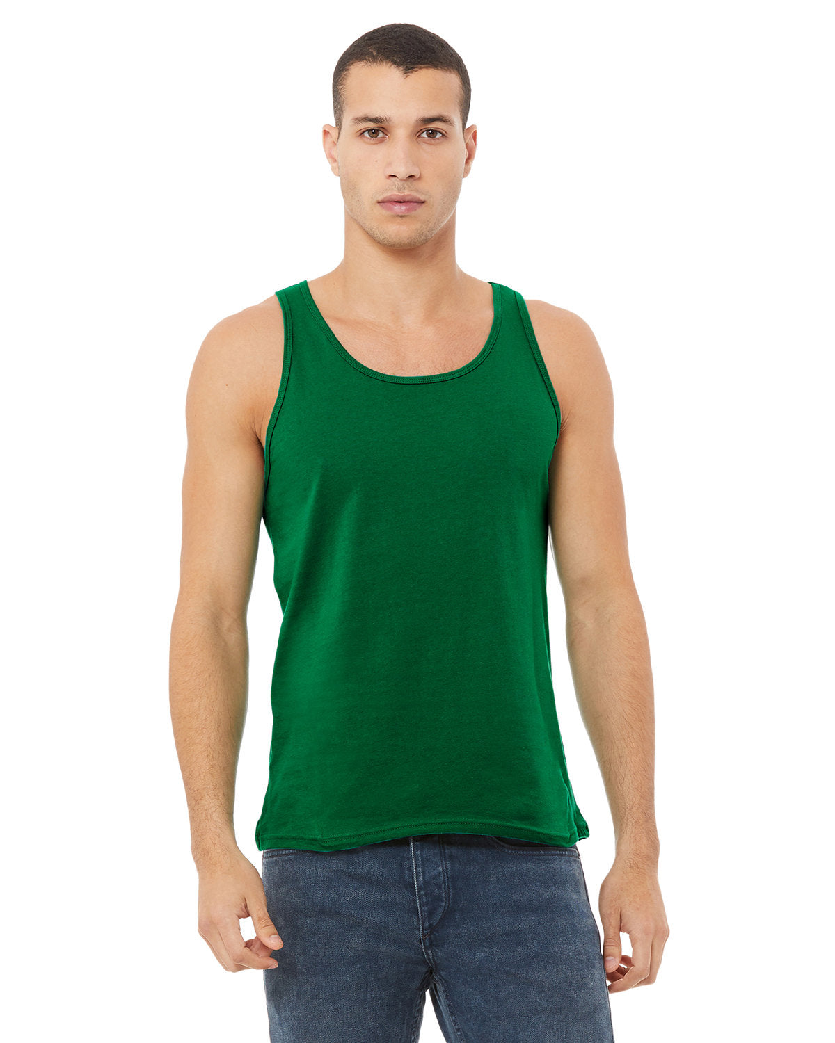 Bella + Canvas 3480 Unisex Jersey Tank Top - Soft Cotton Relaxed Fit for Men & Women - Perfect for Gym, Yoga, Beach & Summer Outfits