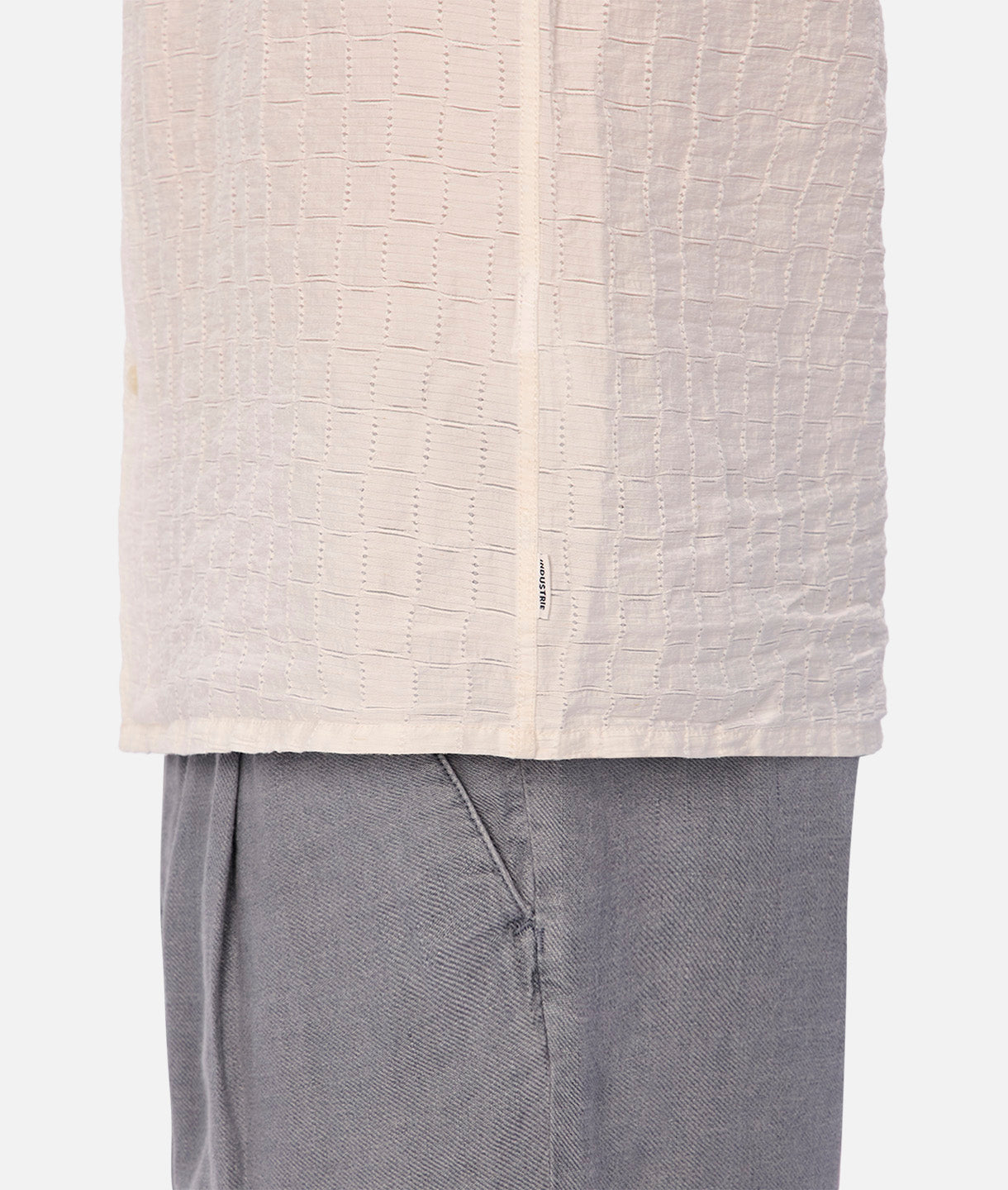 Ortigia Short Sleeve Shirt for Men - Light Oat Color Casual Button Down Shirt | Perfect for Summer Outfits, Office Wear & Beach Vacation Style