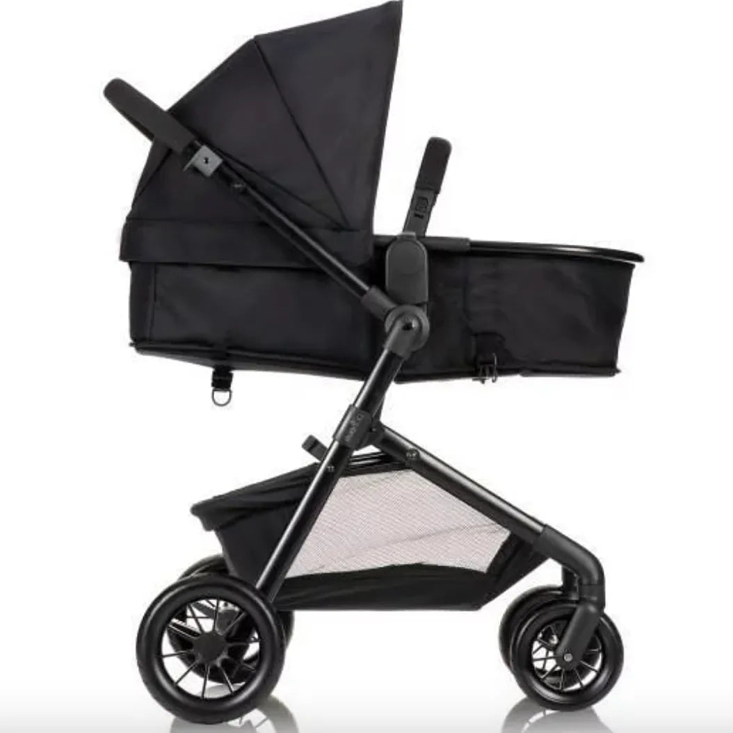 Pivot Modular Travel System with LiteMax Infant Car Seat & Anti-Rebound Bar - Casual Grey | Lightweight Stroller & Safe Baby Carrier for Travel, Shopping & Daily Use