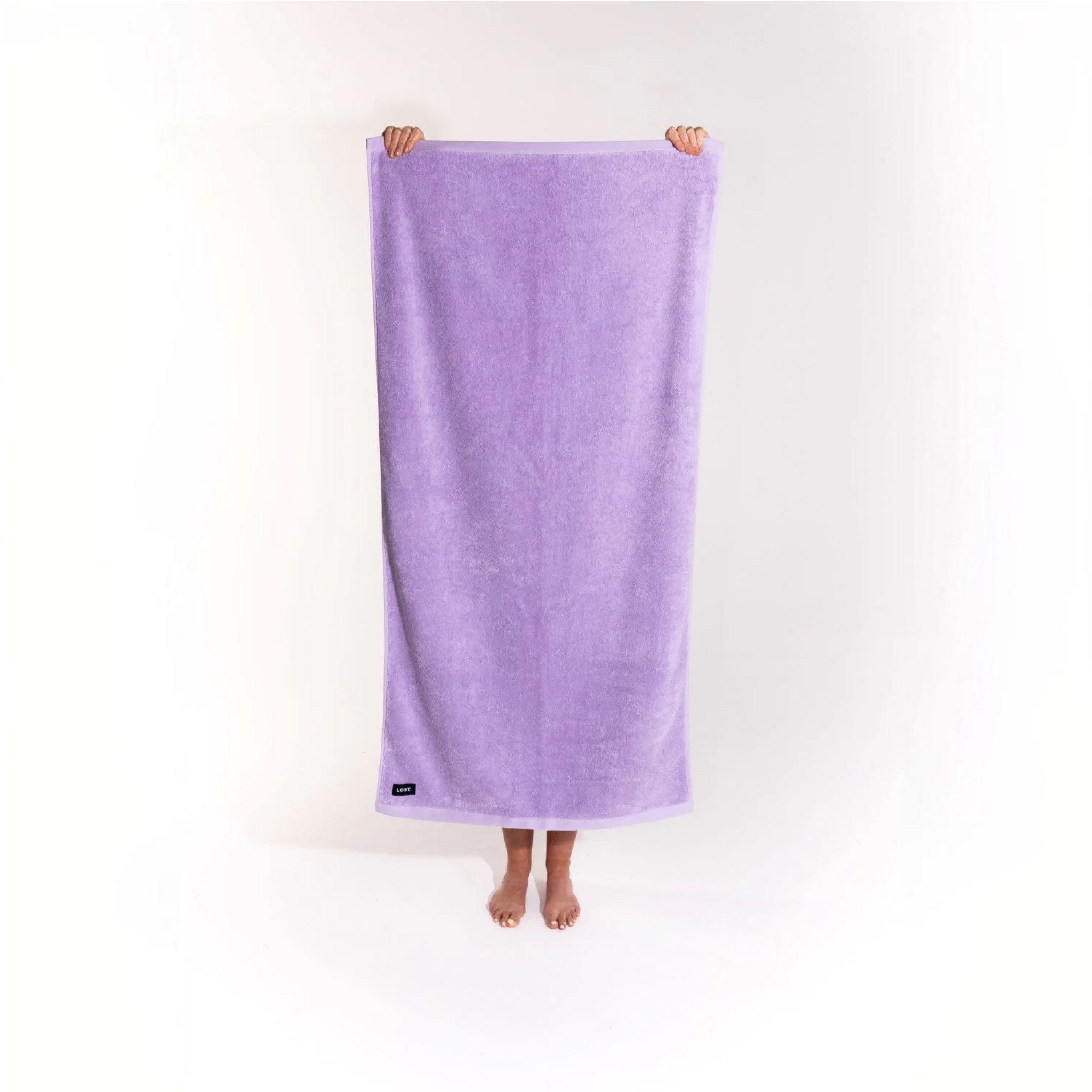 Premium LOST TOWELS Bath Towel - 70x140cm (27x55 inches) Soft Absorbent Lilac Bath Sheet - Perfect for Spa, Beach, Gym & Luxury Home Bathroom