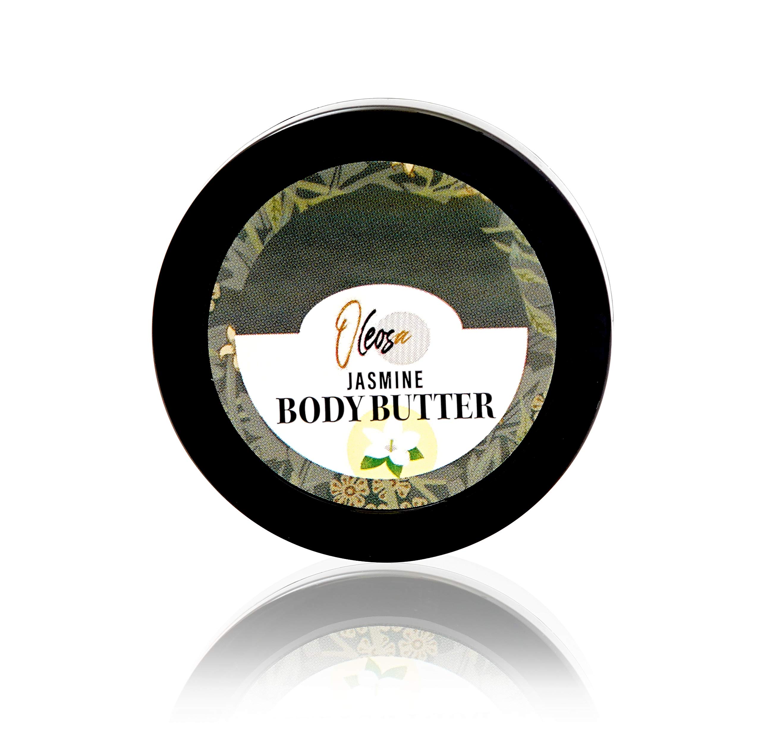 Oleosa Jasmine Body Butter - 50gm | Ultra-Moisturizing & Nourishing for Dry Skin | Perfect for Daily Hydration & Spa Nights
