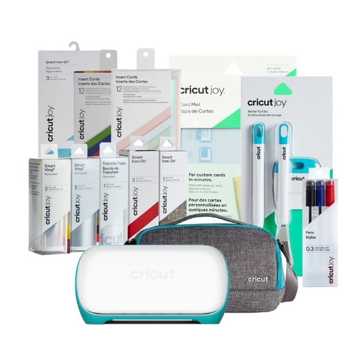 Cricut Joy DIY Mini Cutting Machine - Premium Bundle for Crafting, Scrapbooking & Home Decor Projects