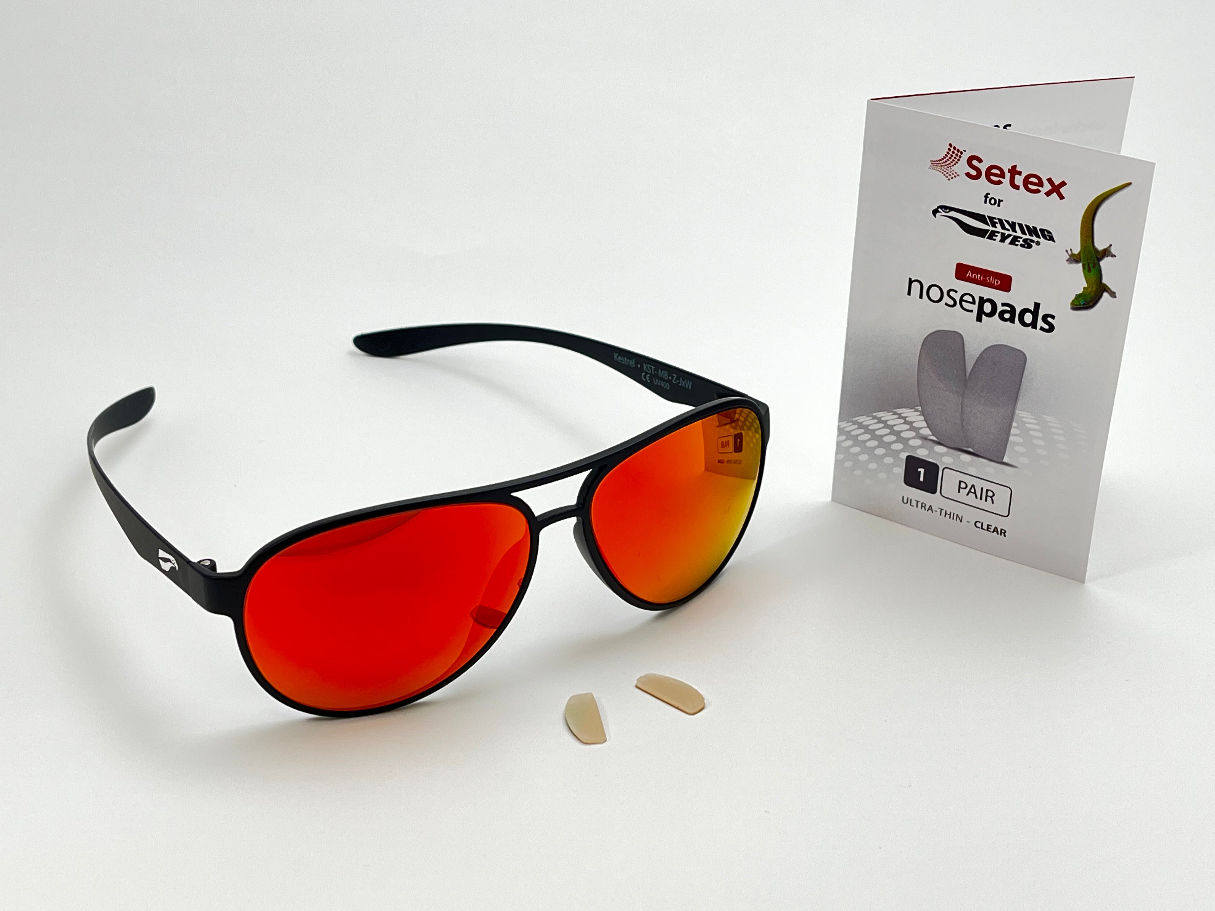 Setex Anti-Slip Nose Pads for Glasses - 5 Pairs, Non-Slip Eyewear Nose Grips for Secure Fit - Perfect for Reading, Sports, and Everyday Use
