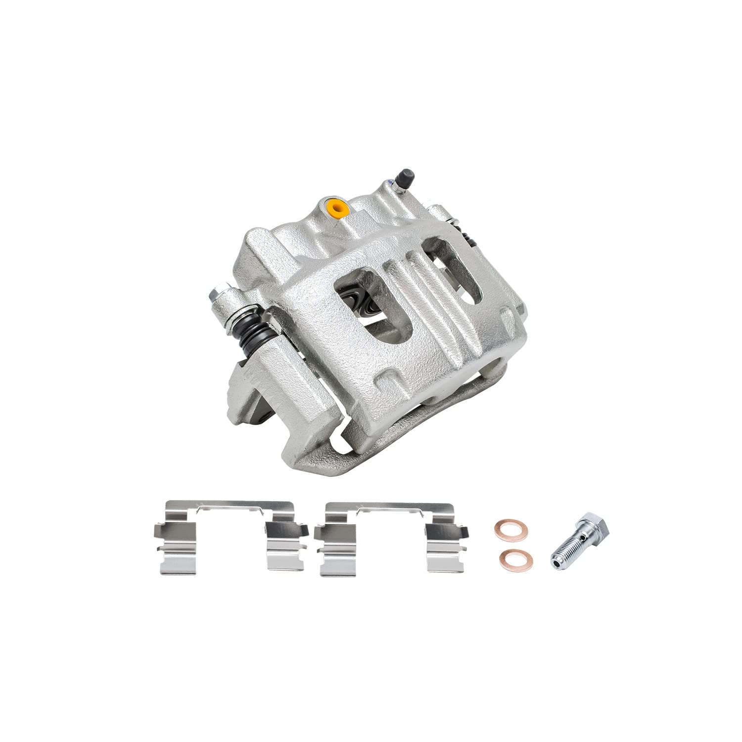Detroit Axle Front Brake Kit for Ford Explorer Ranger B2300 B3000 B4000 Mountaineer - Disc Brake Caliper & Ceramic Brake Pads Replacement - Perfect for Off-Roading, Towing & Daily Commuting