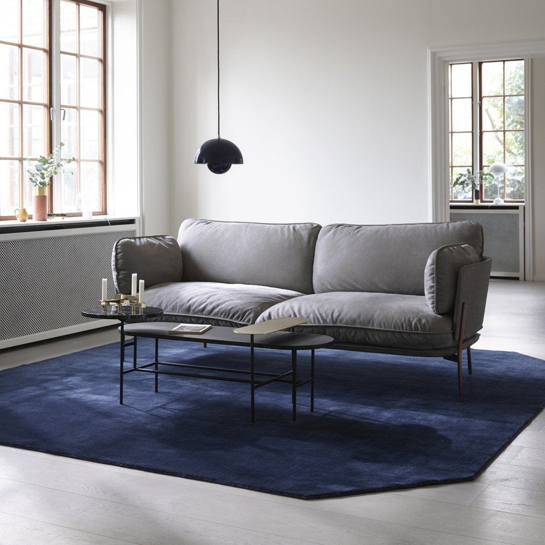 Cloud LN3.2 3-Seater Sofa - Modern Fabric Couch for Living Room, Lounge & Apartment - Comfortable Sectional Sofa with Soft Cushions for Family Relaxation & Entertainment