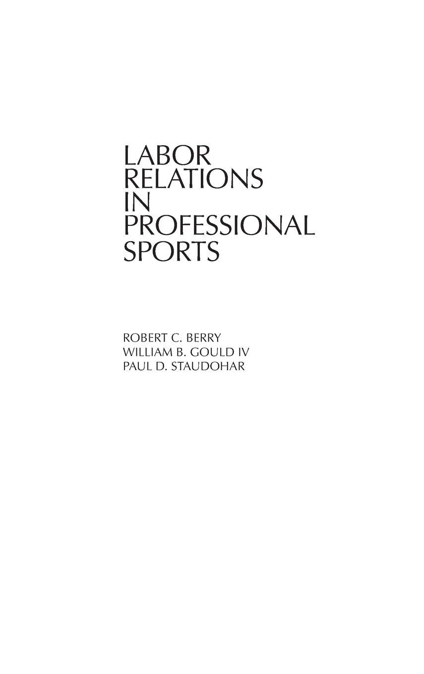Labor Relations in Professional Sports: Contracts, Negotiations & Team Dynamics | Guide for Athletes, Agents & Managers | Career Growth & Conflict Resolution