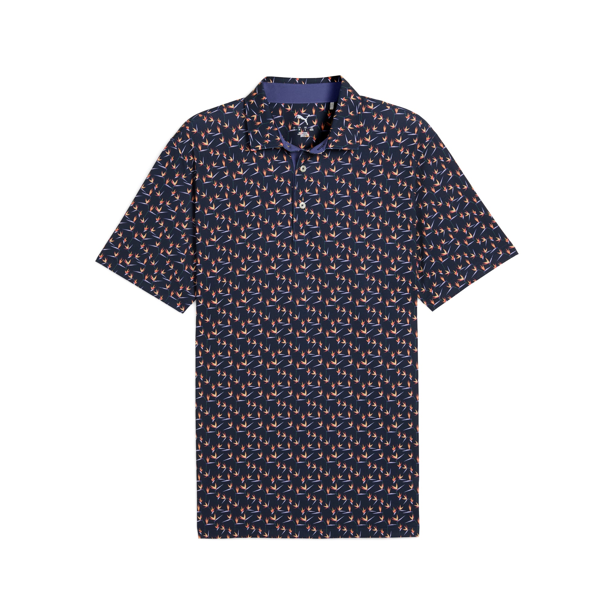 Premium MATTR Paradise Golf Polo Shirt for Men - Moisture-Wicking, UV Protection & Breathable - Ideal for Golf, Tennis & Outdoor Activities