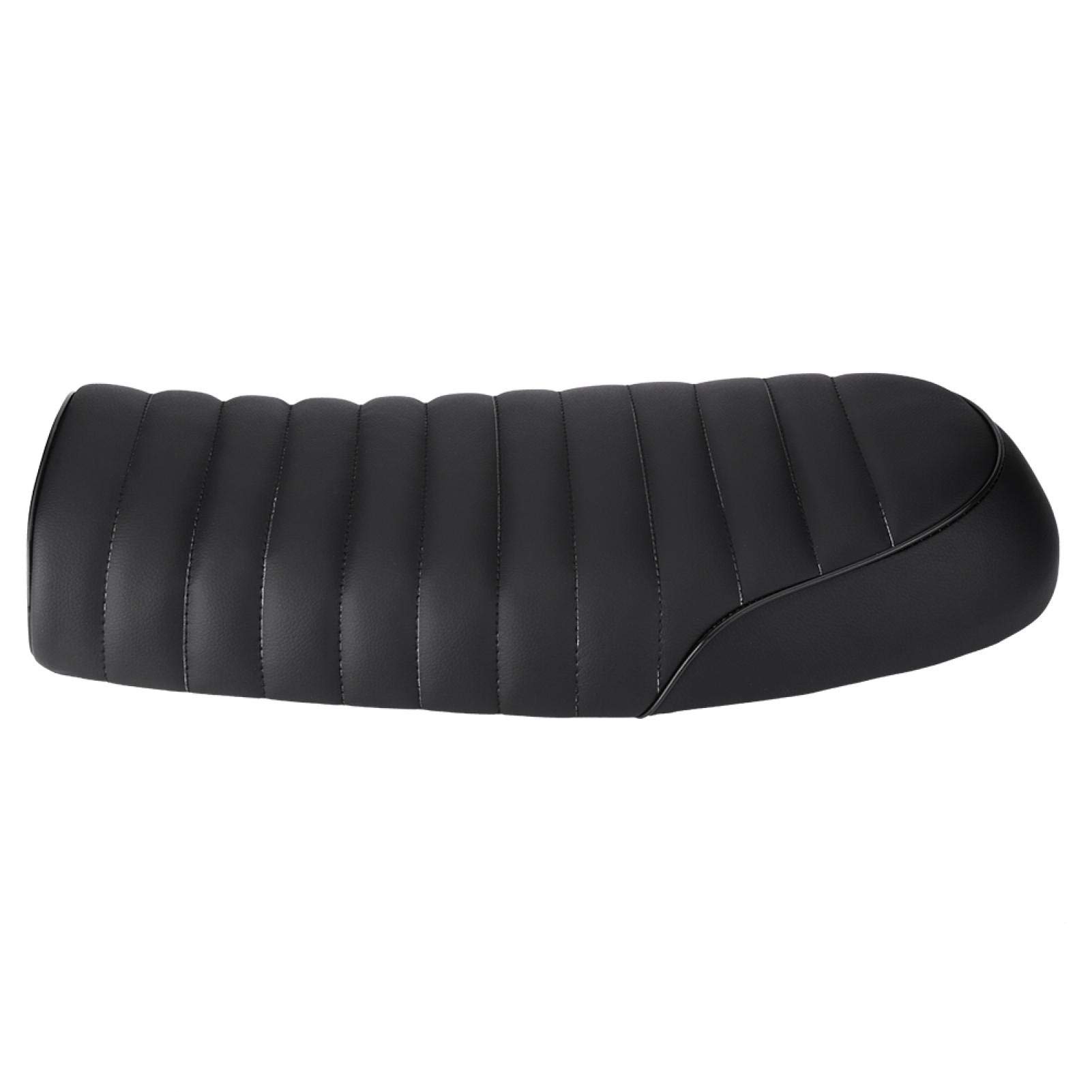 Vintage PU Leather Motorcycle Saddle Cover for CG125 GN CB400SS - Riding Comfort & Protection