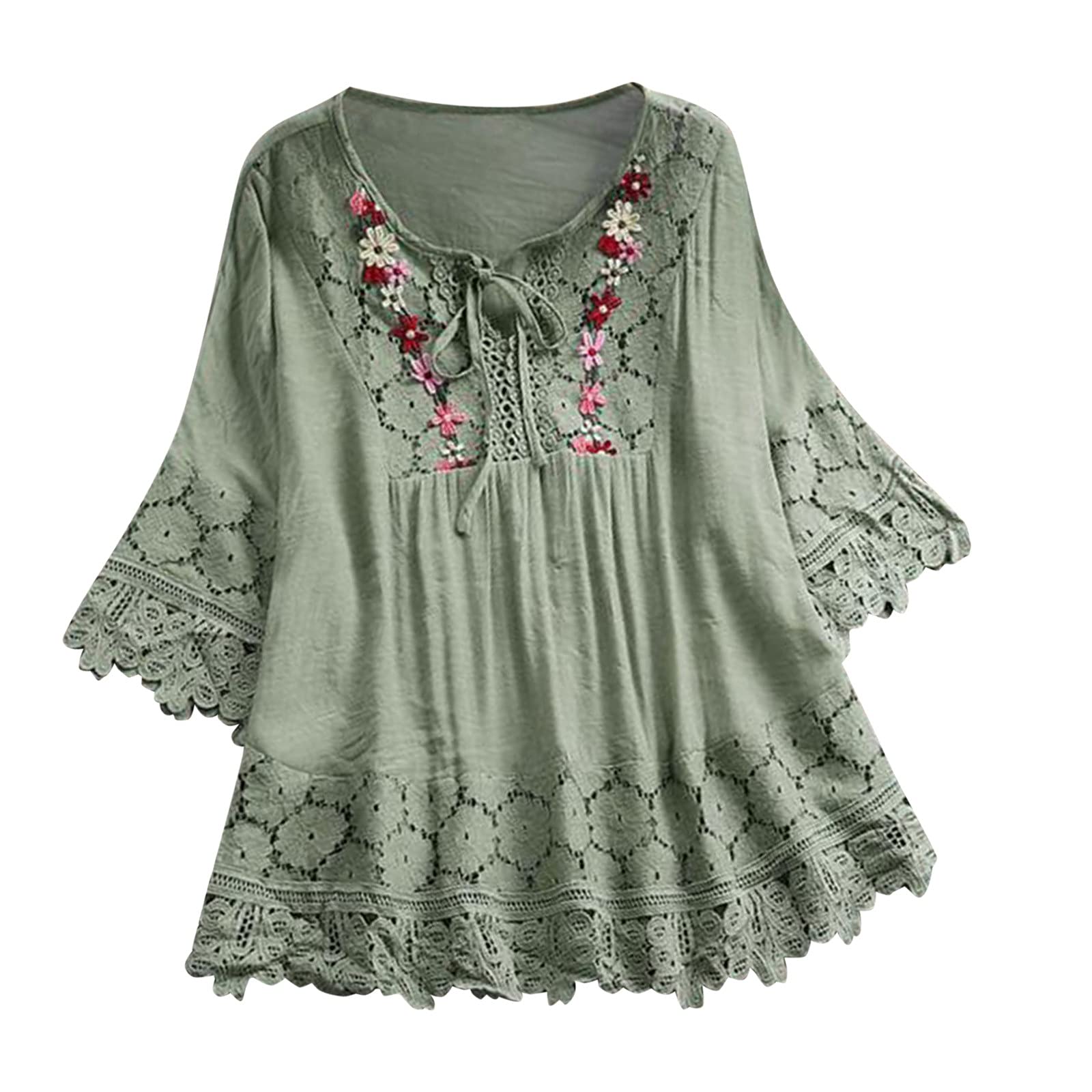 Women's Loose Fit Summer Blouse - Flowy Casual Tops for Women | Perfect for Beach, Office & Everyday Wear