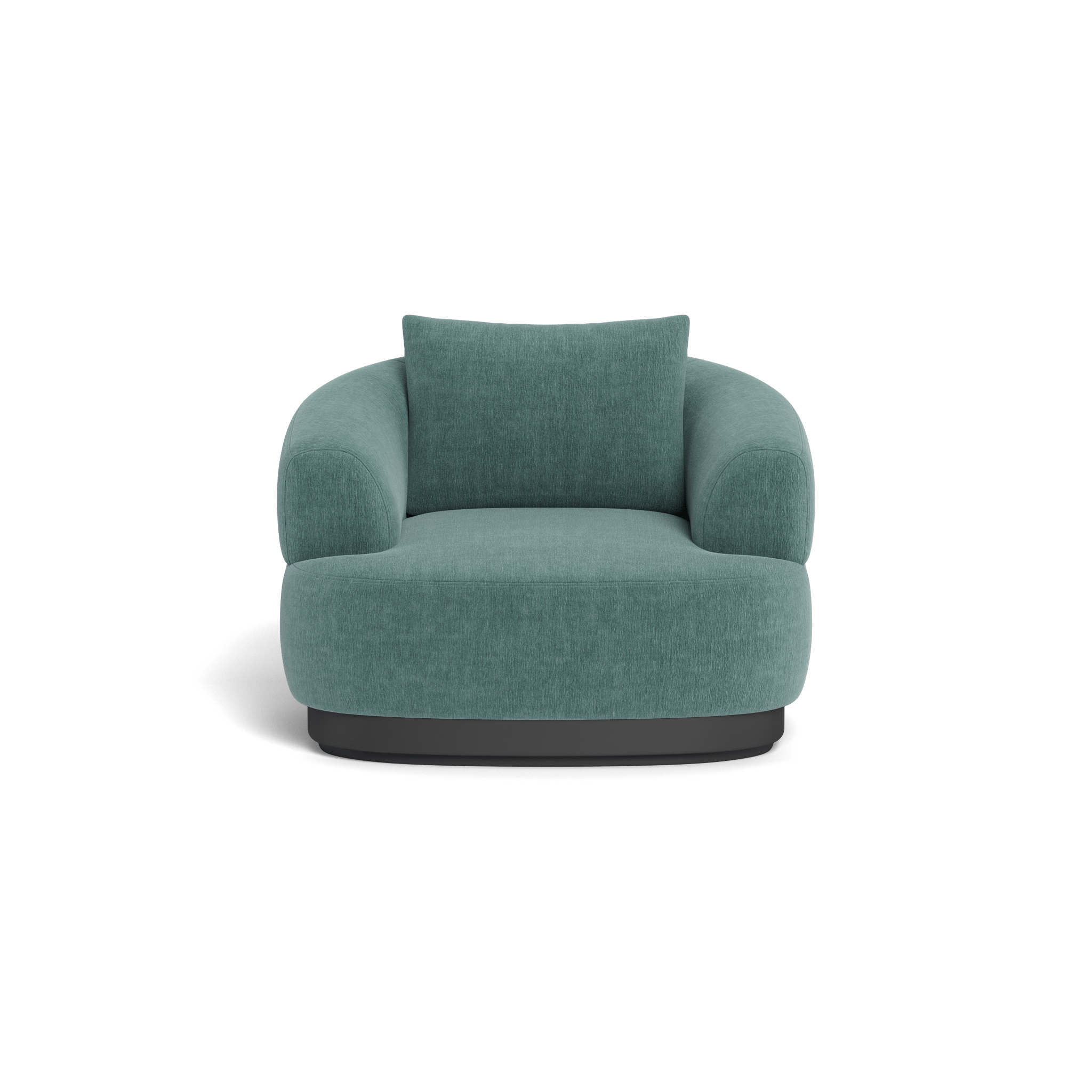 Amalfi Lounge Chair - Modern Comfortable Accent Chair for Living Room, Bedroom & Patio - Stylish Upholstered Armchair with Solid Wood Frame - Perfect for Relaxing, Reading & Lounging