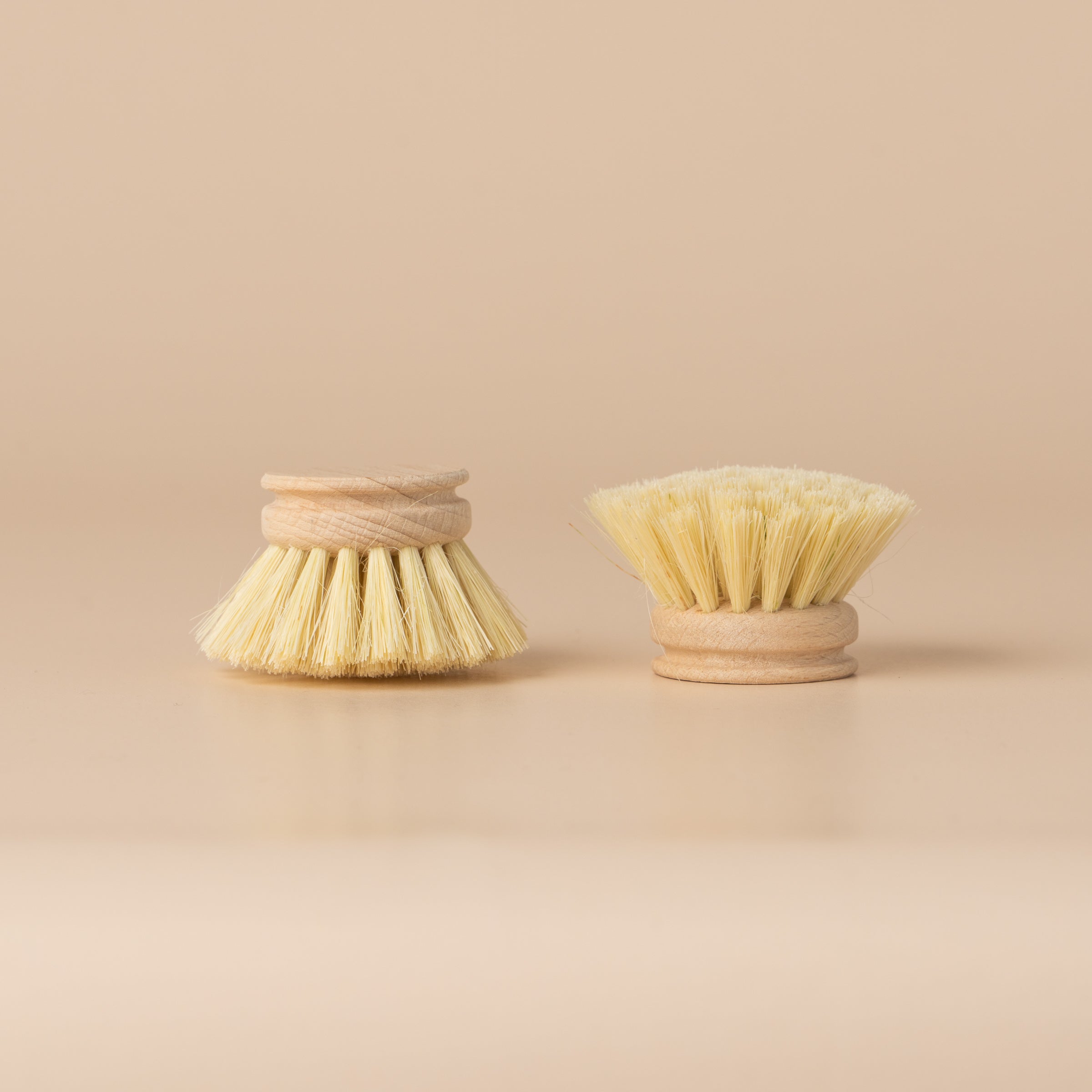 Eco-Friendly Natural Fiber Dish Brush with Replaceable Head - Perfect for Kitchen Cleaning & Sustainable Living