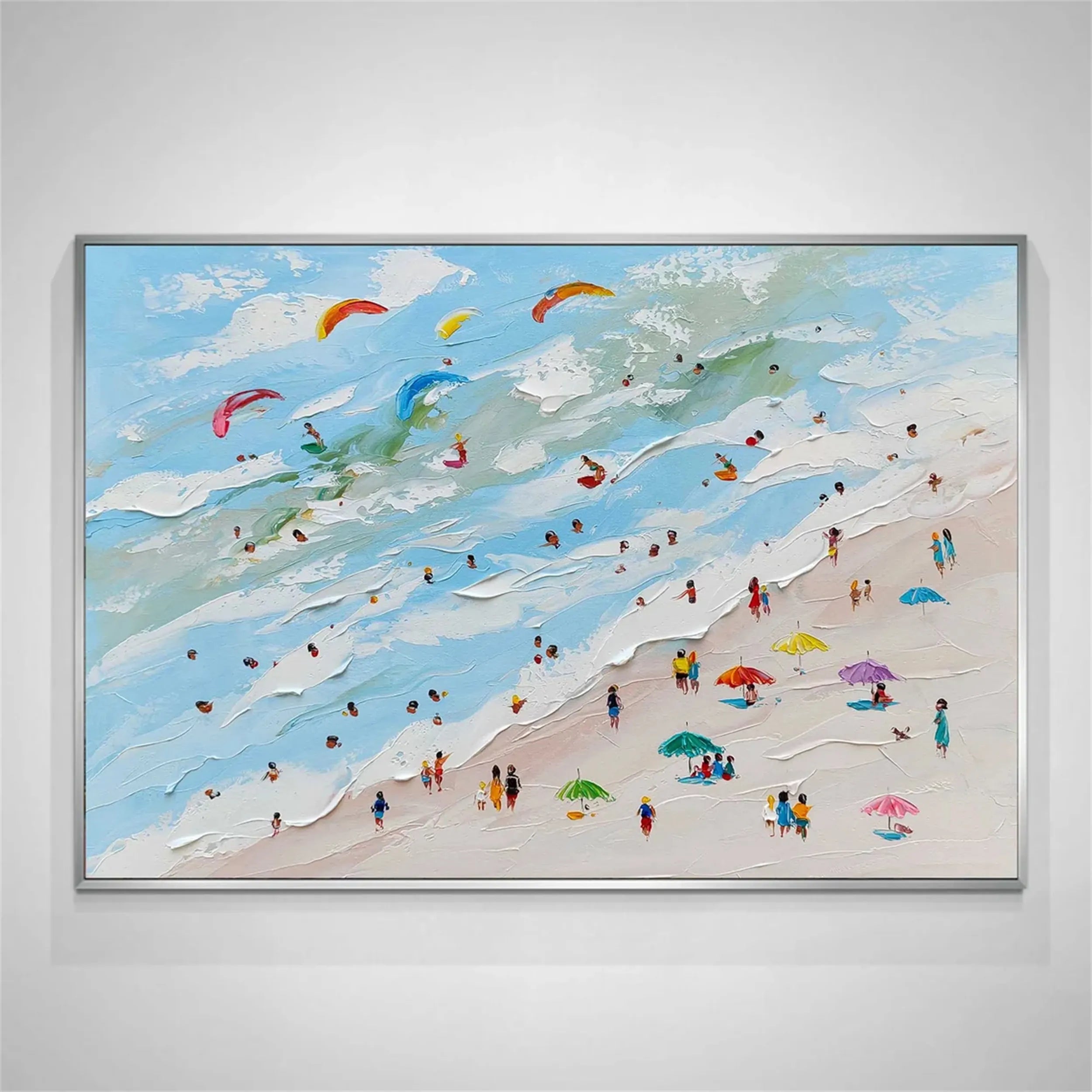 Ocean and Sky Painting #OS 132 - Stunning Seascape Wall Art for Home & Office Decor - Perfect for Living Room, Bedroom or Beach House