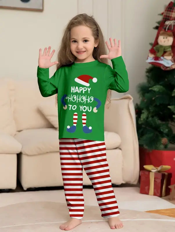 **Family Matching Christmas Pajamas for Couples & Kids - Cozy Holiday Sleepwear for Festive Nights & Family Photos**