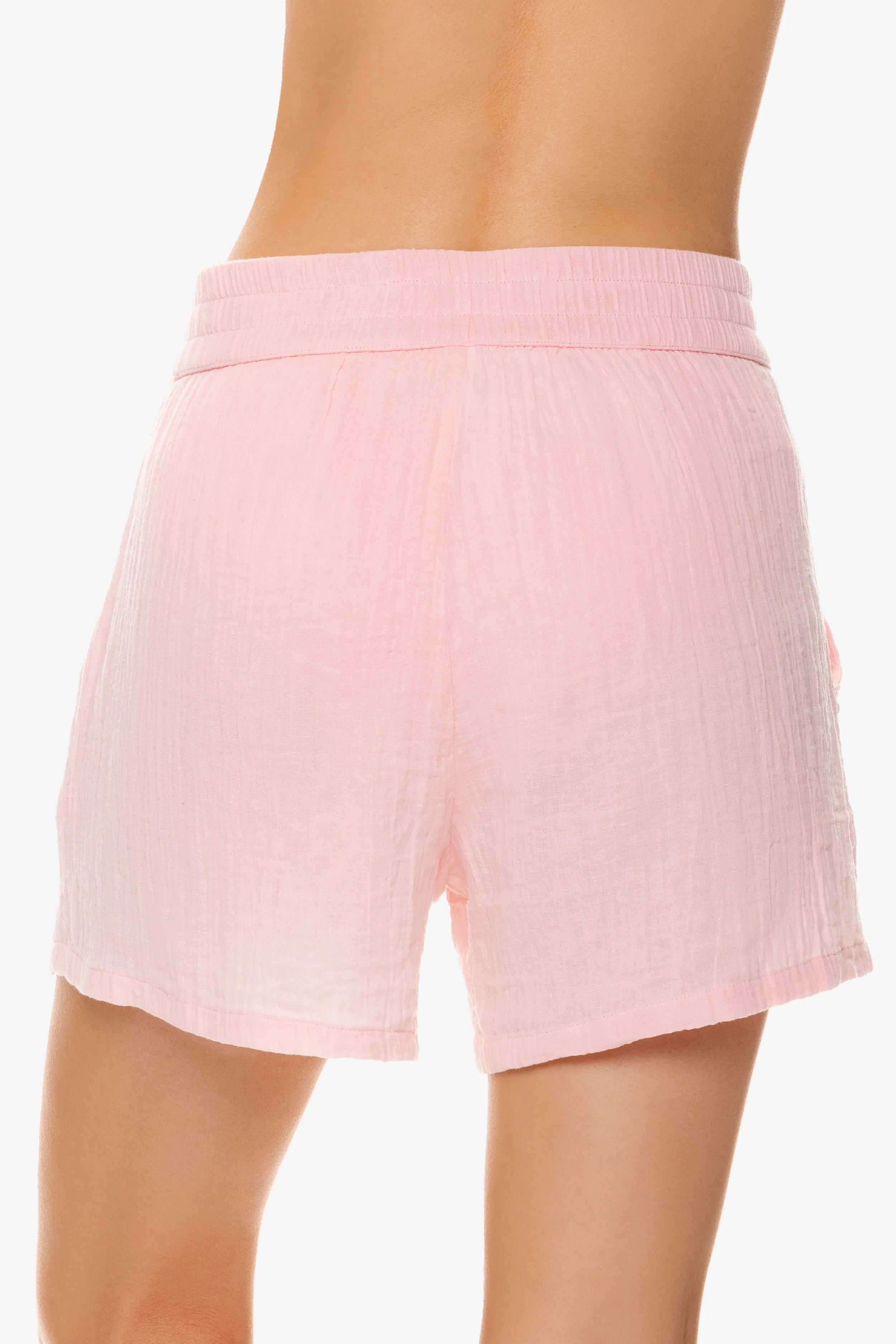 Island Shorts for Women | Shell Pink Color | Perfect for Beach Vacations, Summer Outings & Casual Wear